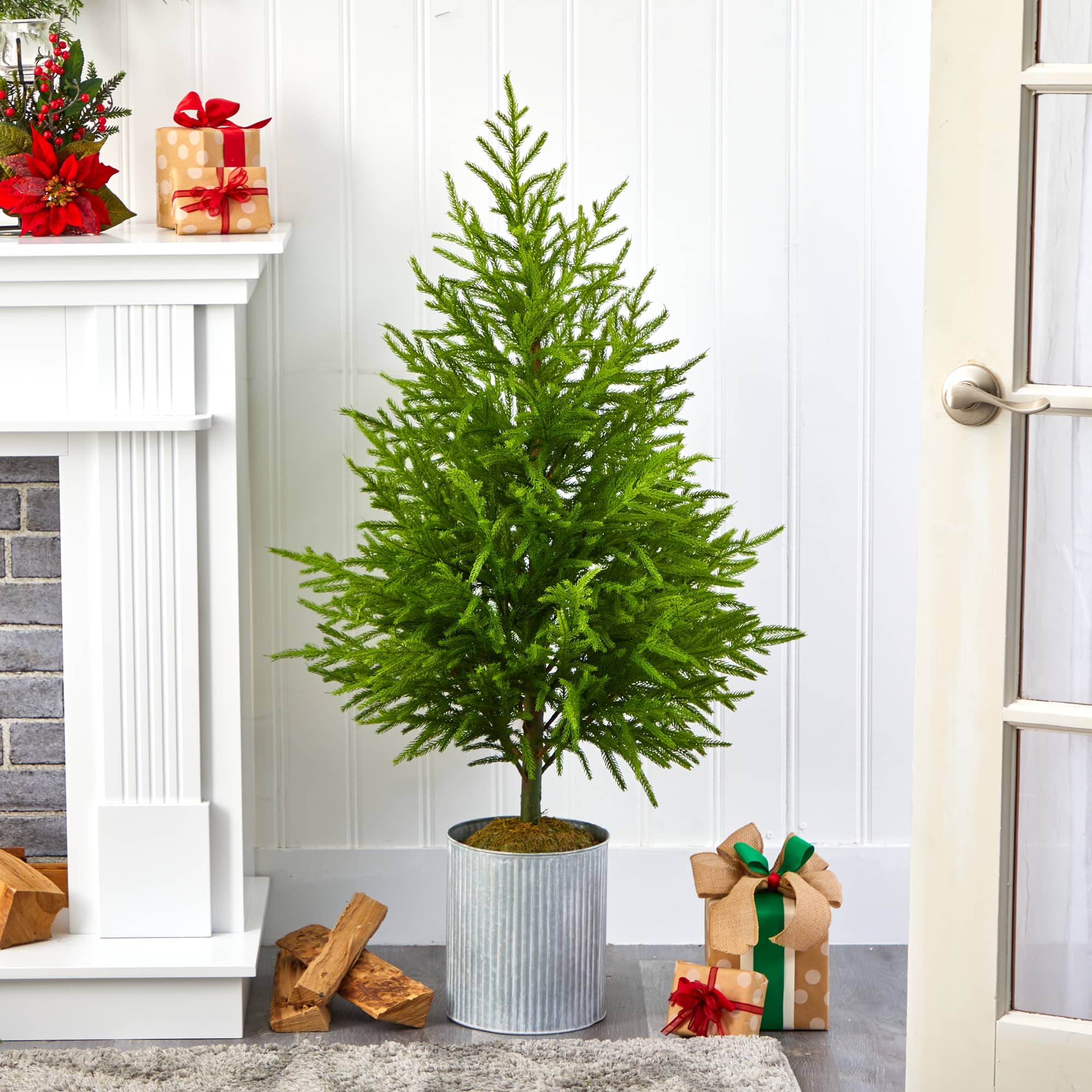4ft. Unlit Norfolk Island Pine Artificial Christmas Tree