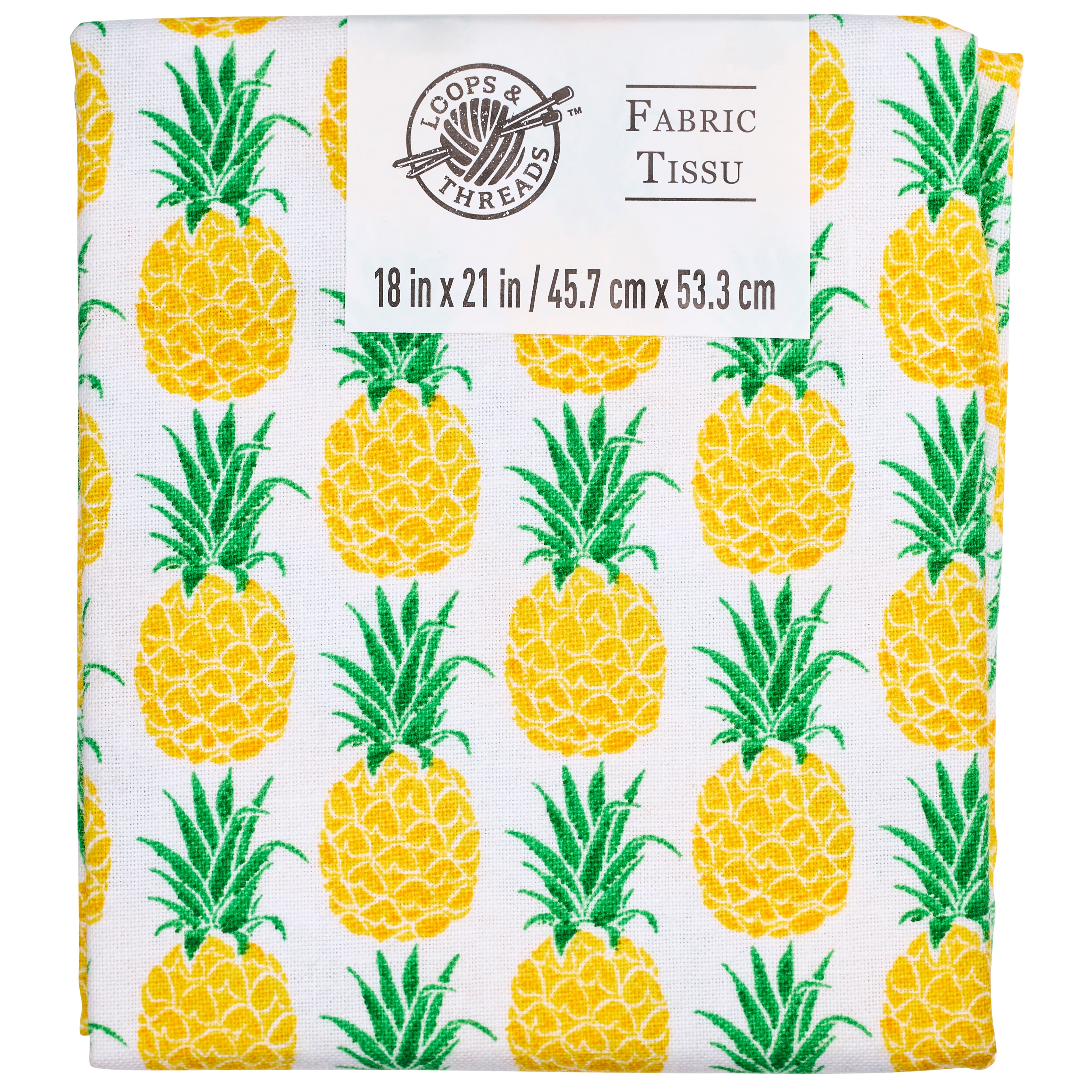 Pineapples Fabric By Loops & Threads®