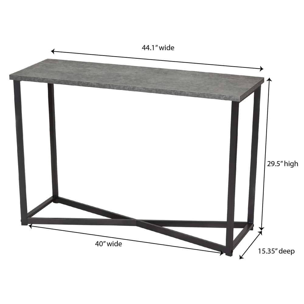 Household Essentials Jamestown 30&#x22; Console Table