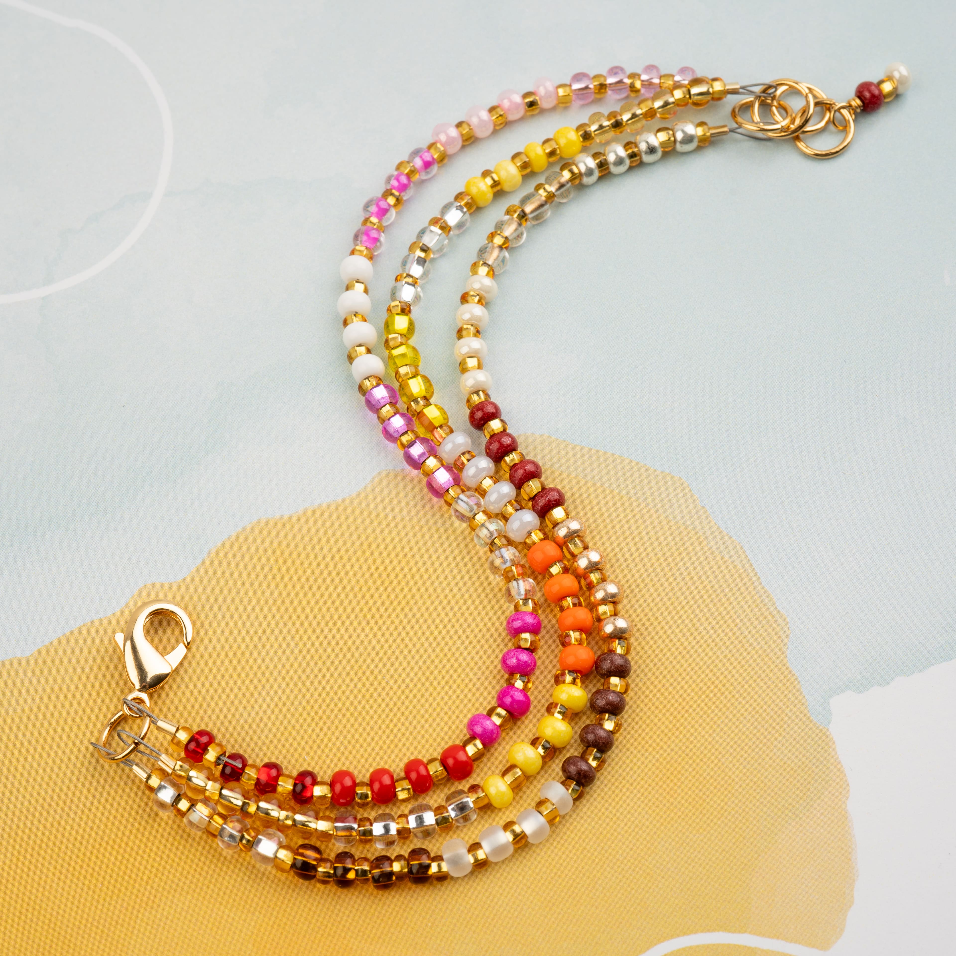 John Bead Czech Glass Seed Beads Mix, 6/0