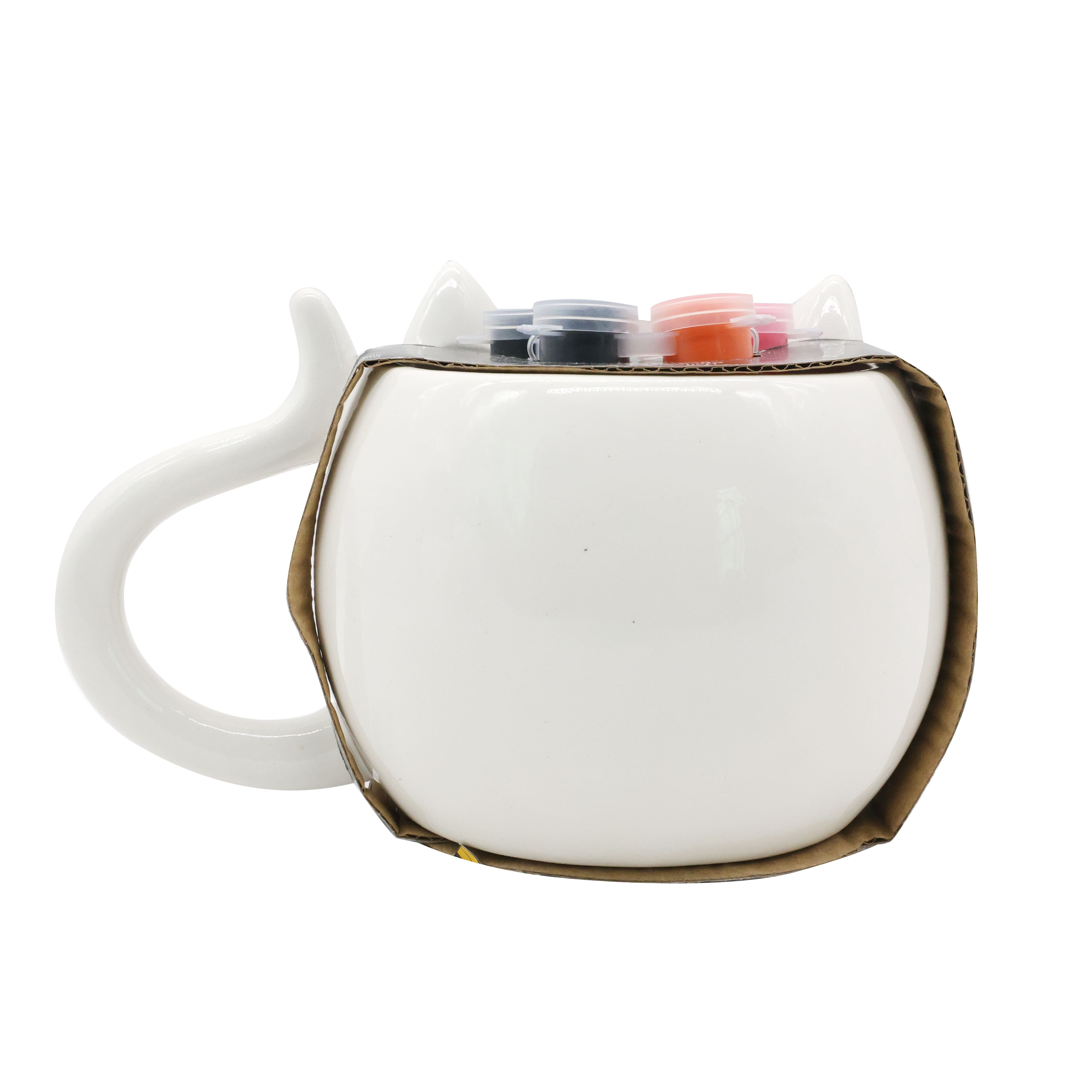Cat Color Your Own Ceramic Mug Kit by Creatology&#x2122;
