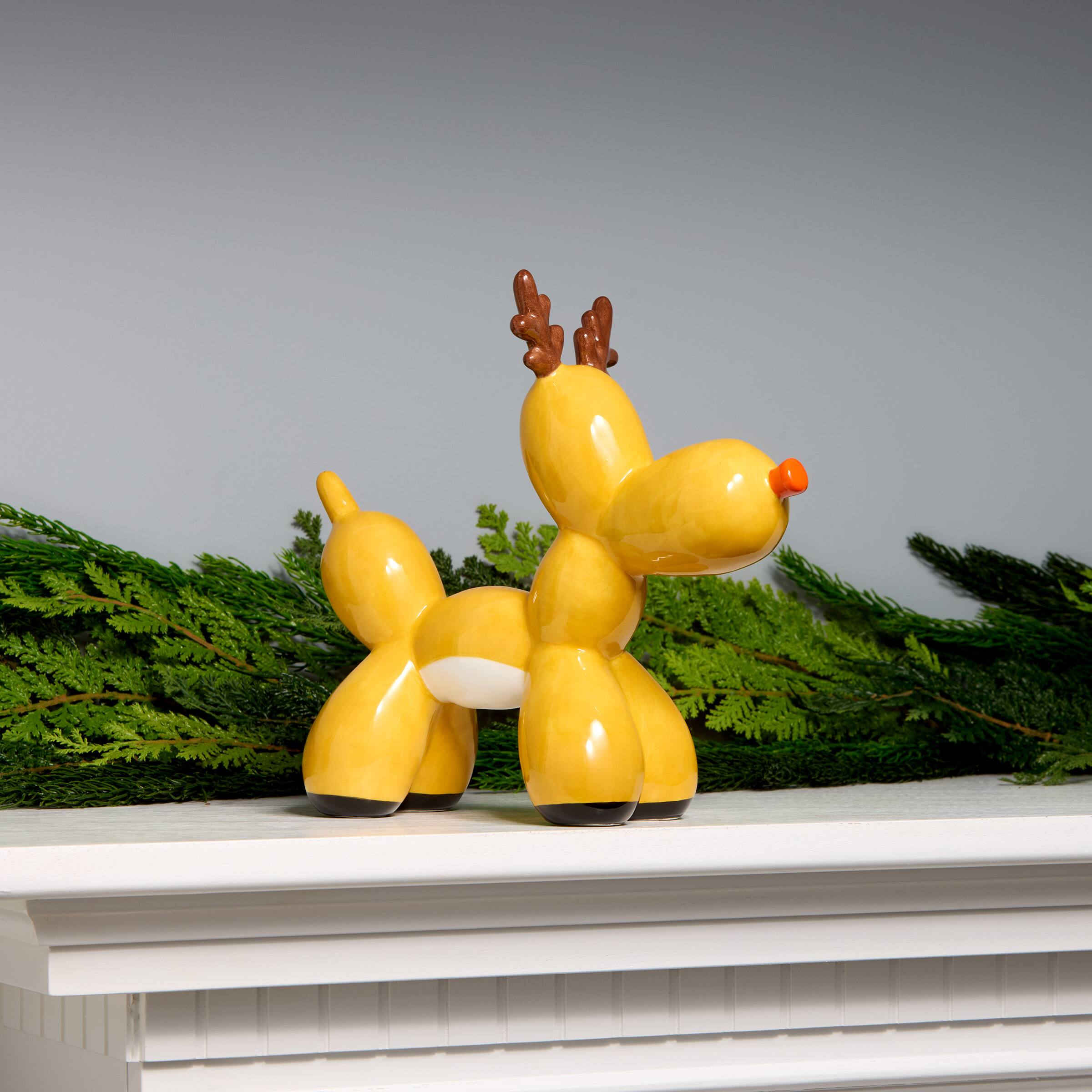 8" Reindeer Balloon Figurine