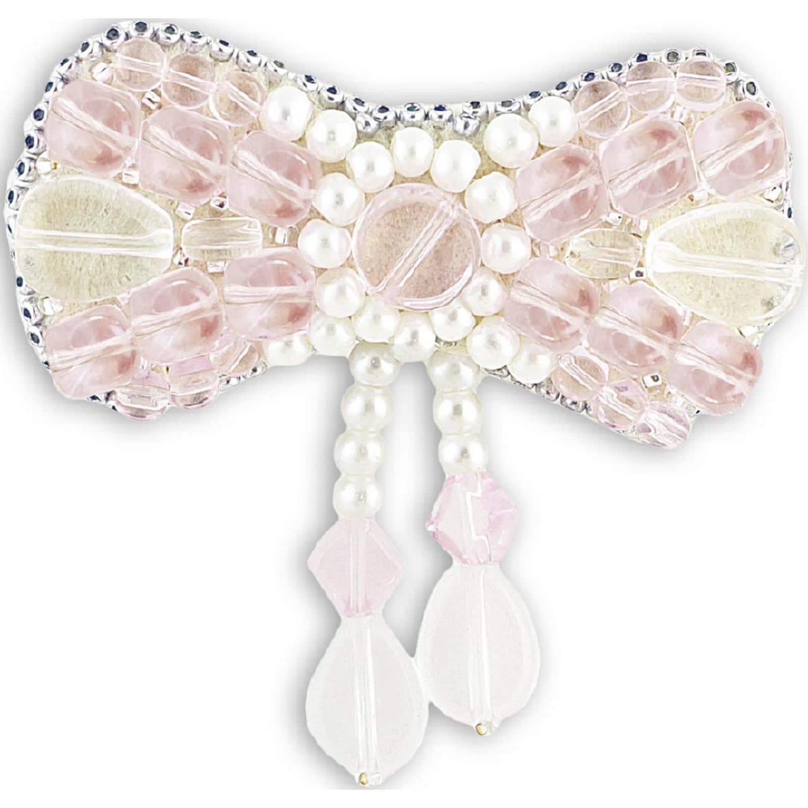 Crystal Art Beadwork Small Girl Flirt Brooch Kit