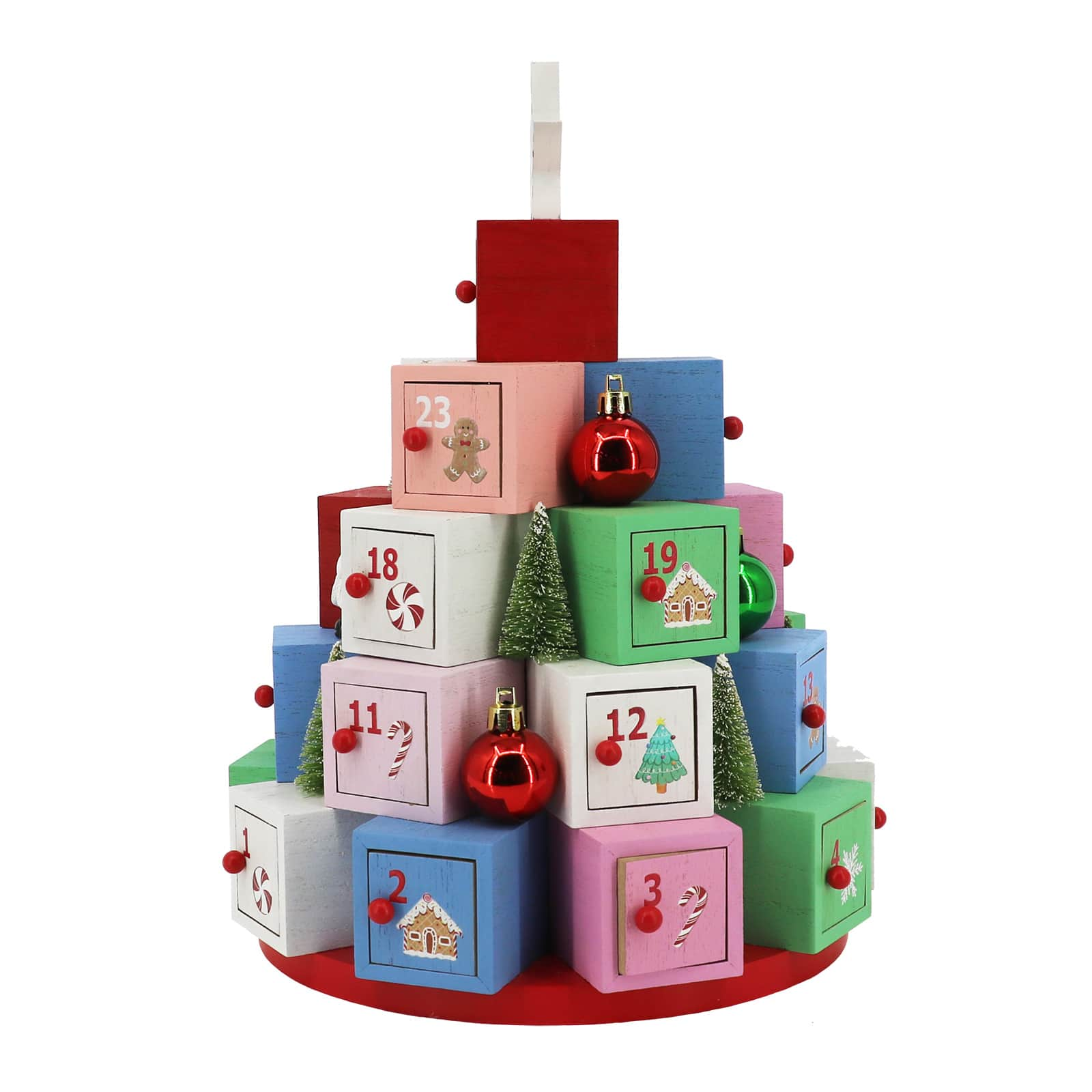 11.75&#x22; Christmas Tree Advent Calendar by Ashland&#xAE;