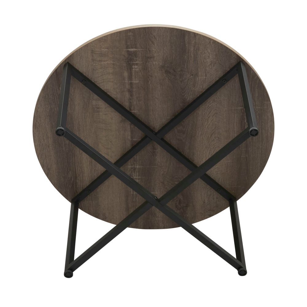 Household Essentials 31.5" Jamestown Round Coffee Table