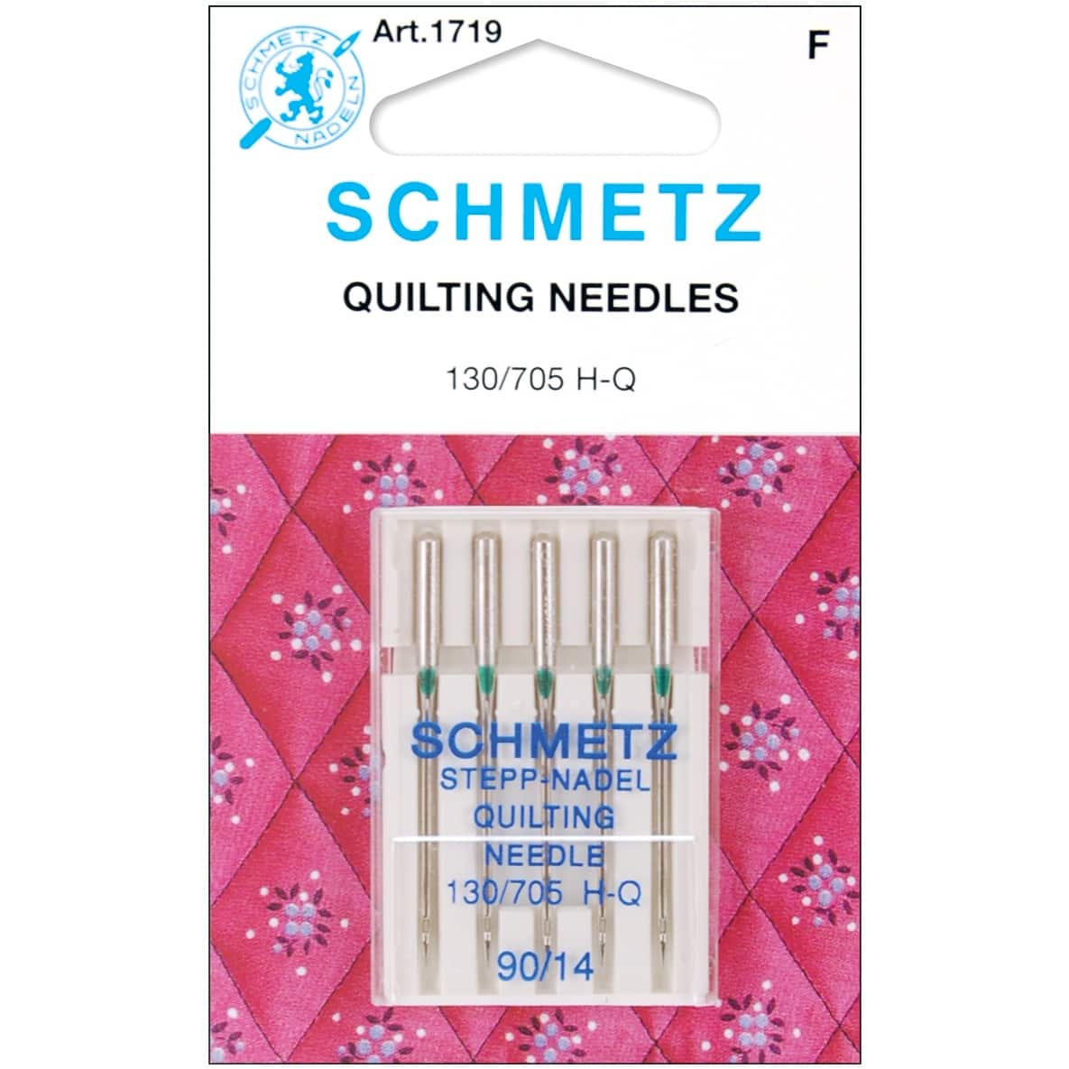 SCHMETZ Quilt Machine Needles, 14/90