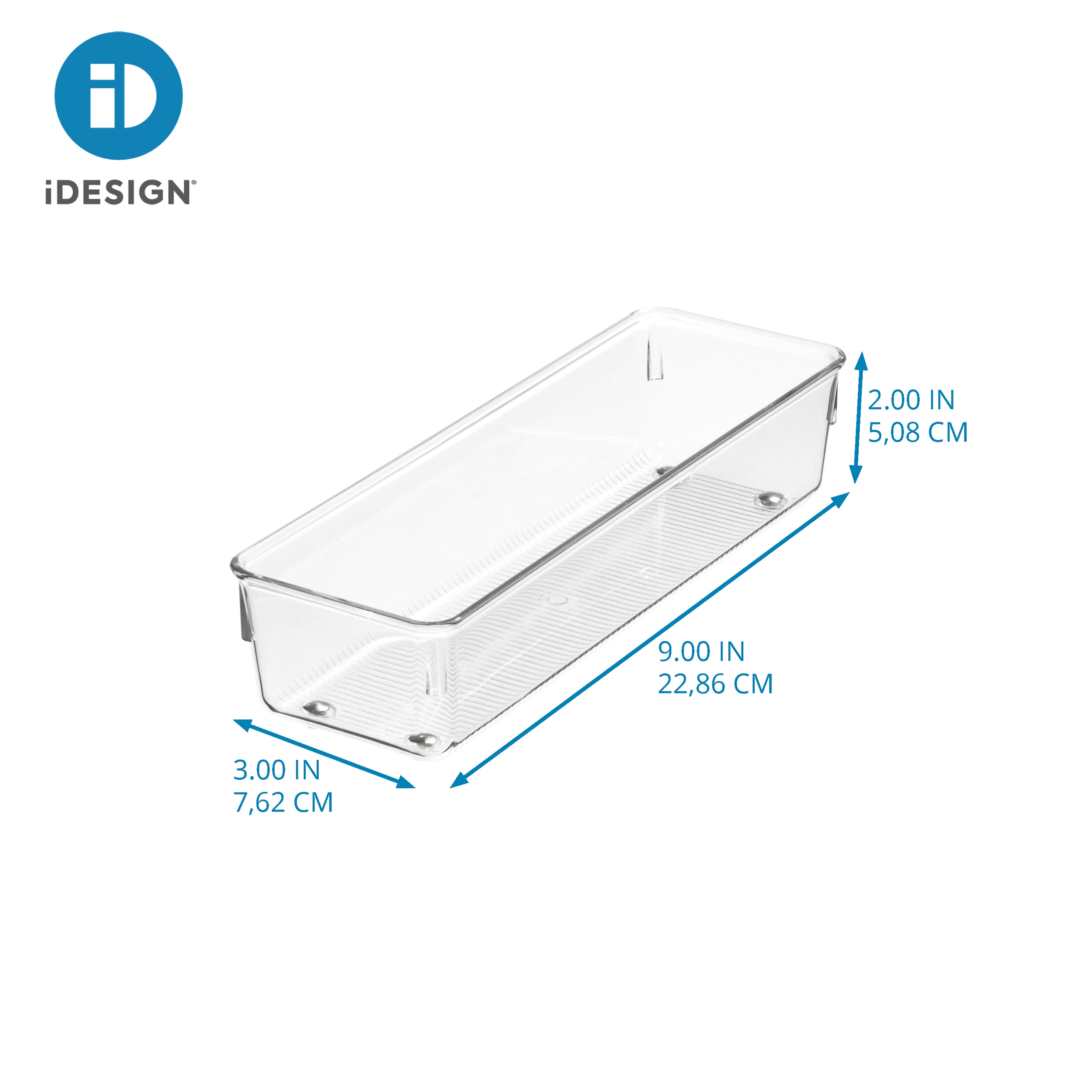 iDesign Plastic Drawer Organizer