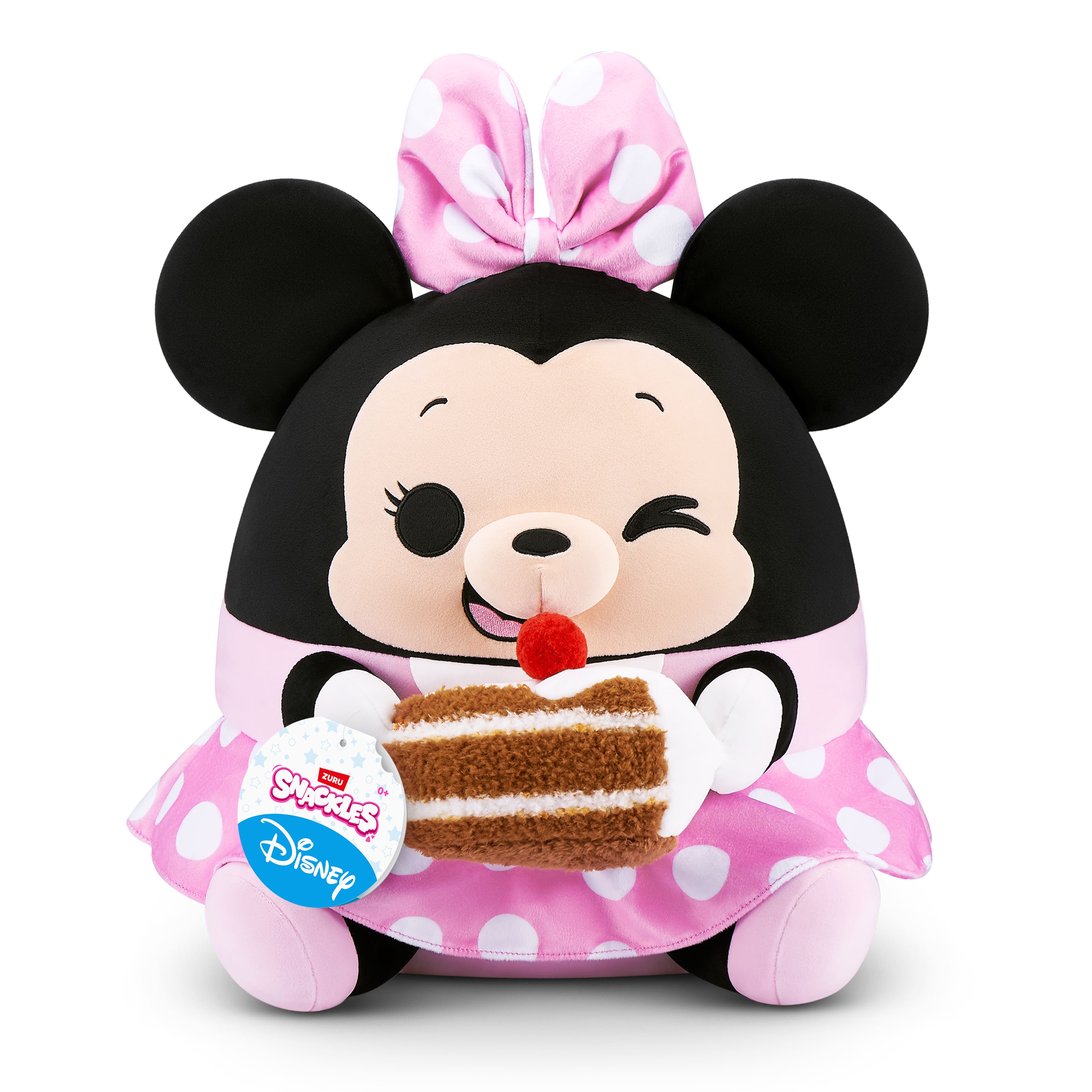 Snackles Disney® 14" Minnie with Cake Plush