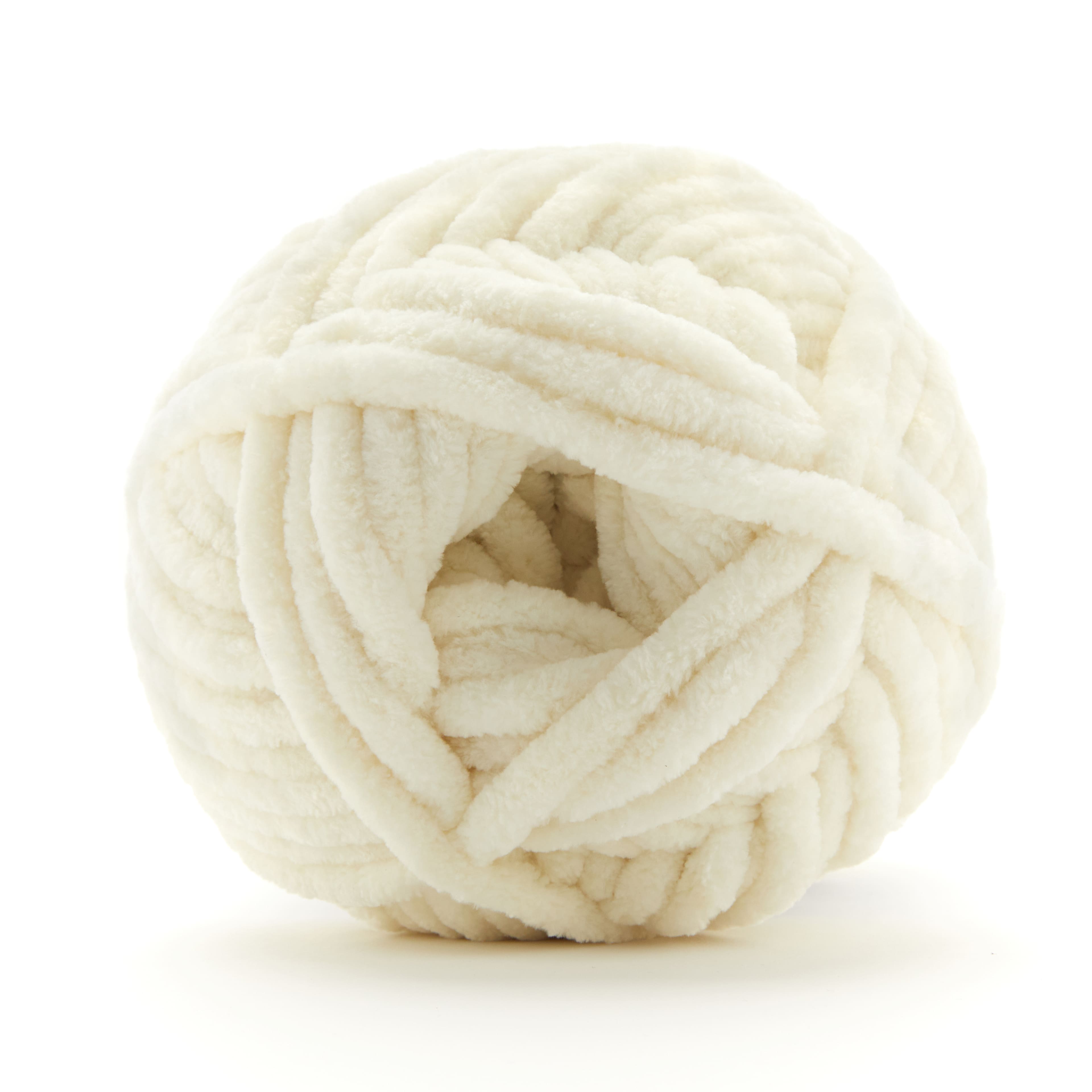 Loops & Threads Sweet Snuggles Lite Yarn - White - 9 oz