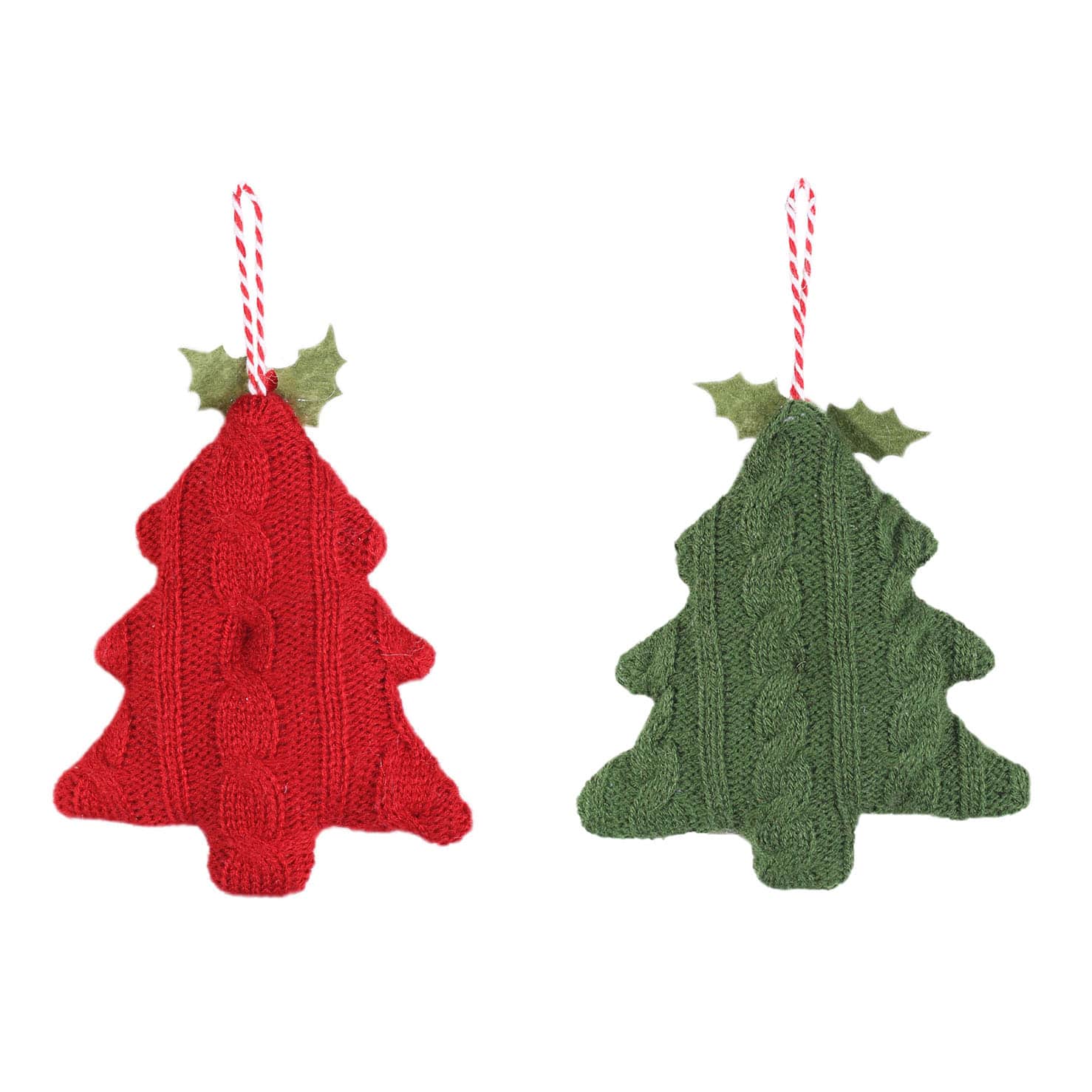 Assorted 5.5&#x22; Sweater Knit Christmas Tree Ornament, 1pc. by Ashland&#xAE;
