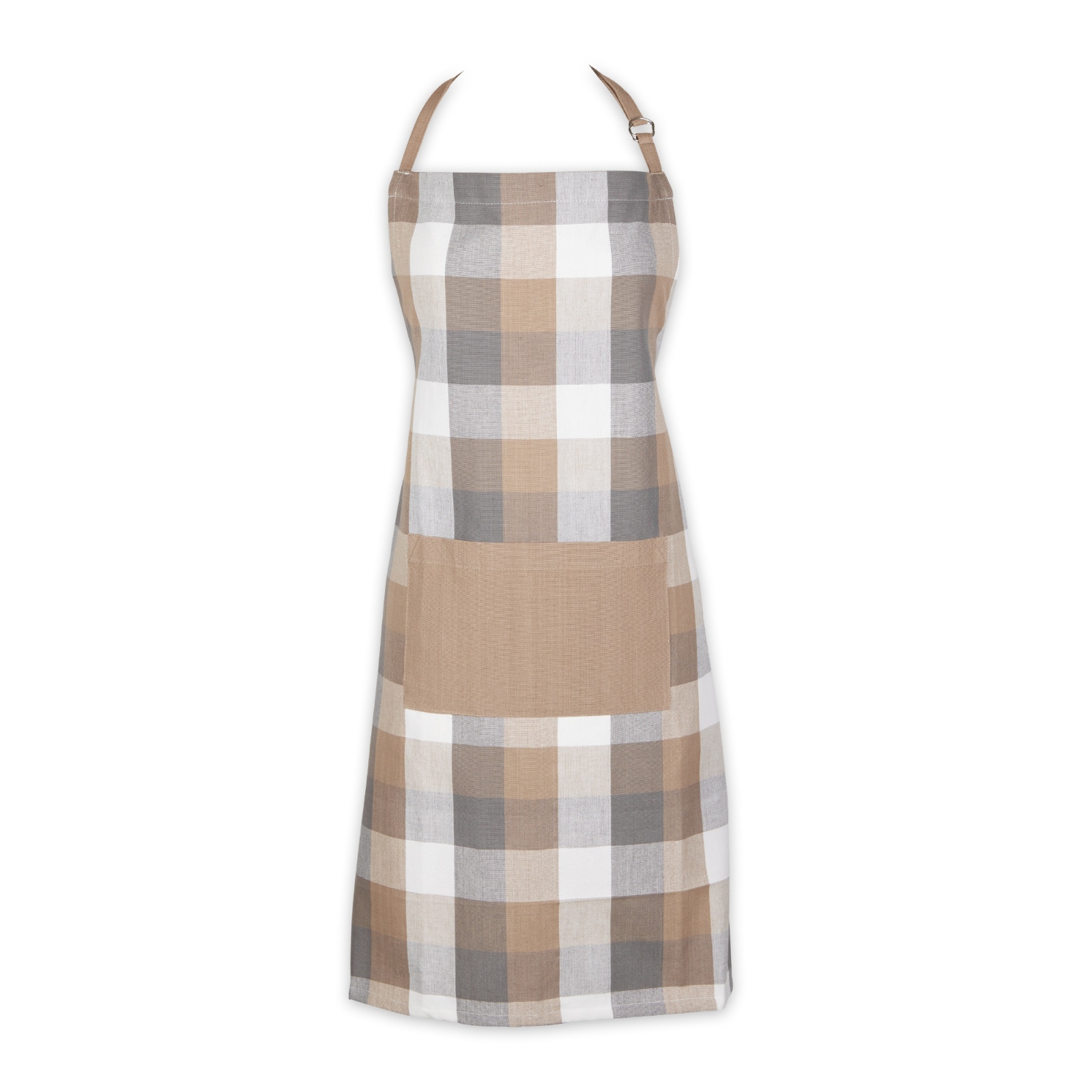 DII&#xAE; Tri Color Check Chef Apron