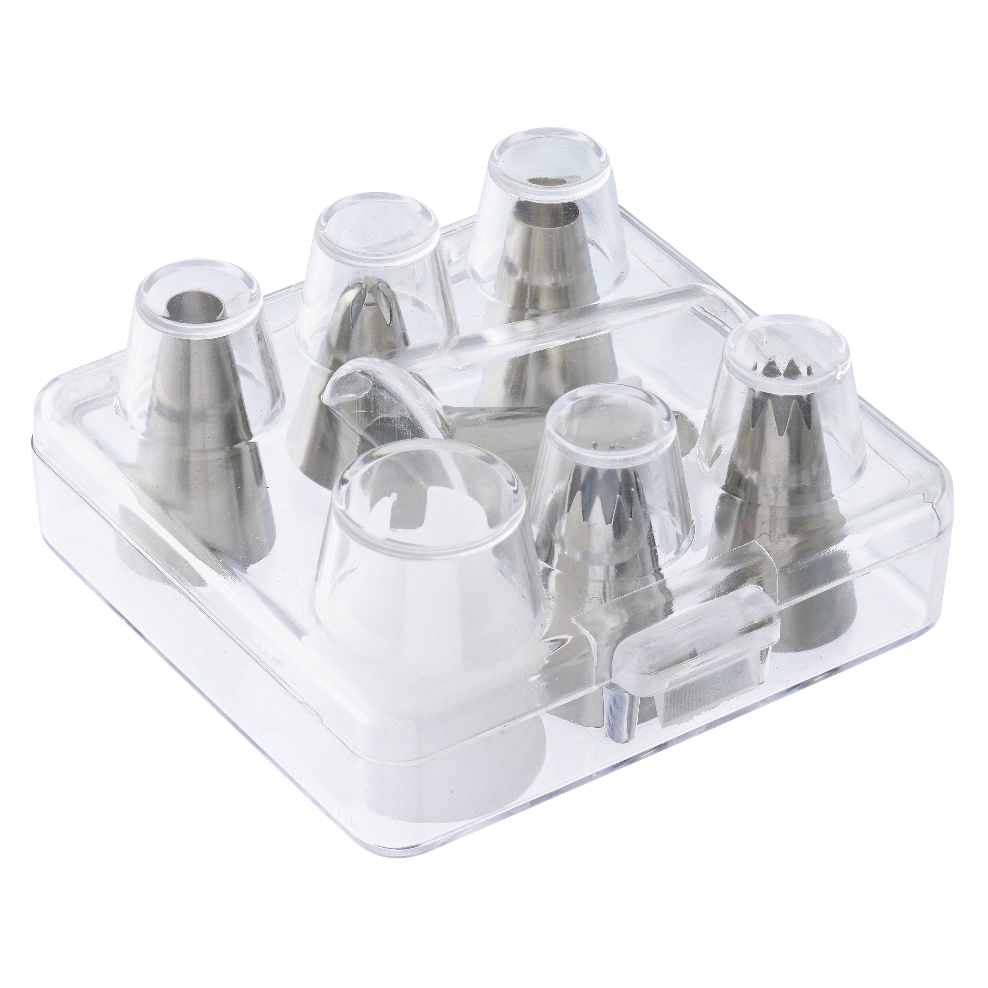 6 Pack: Cupcake Tip Set with Case by Celebrate It®