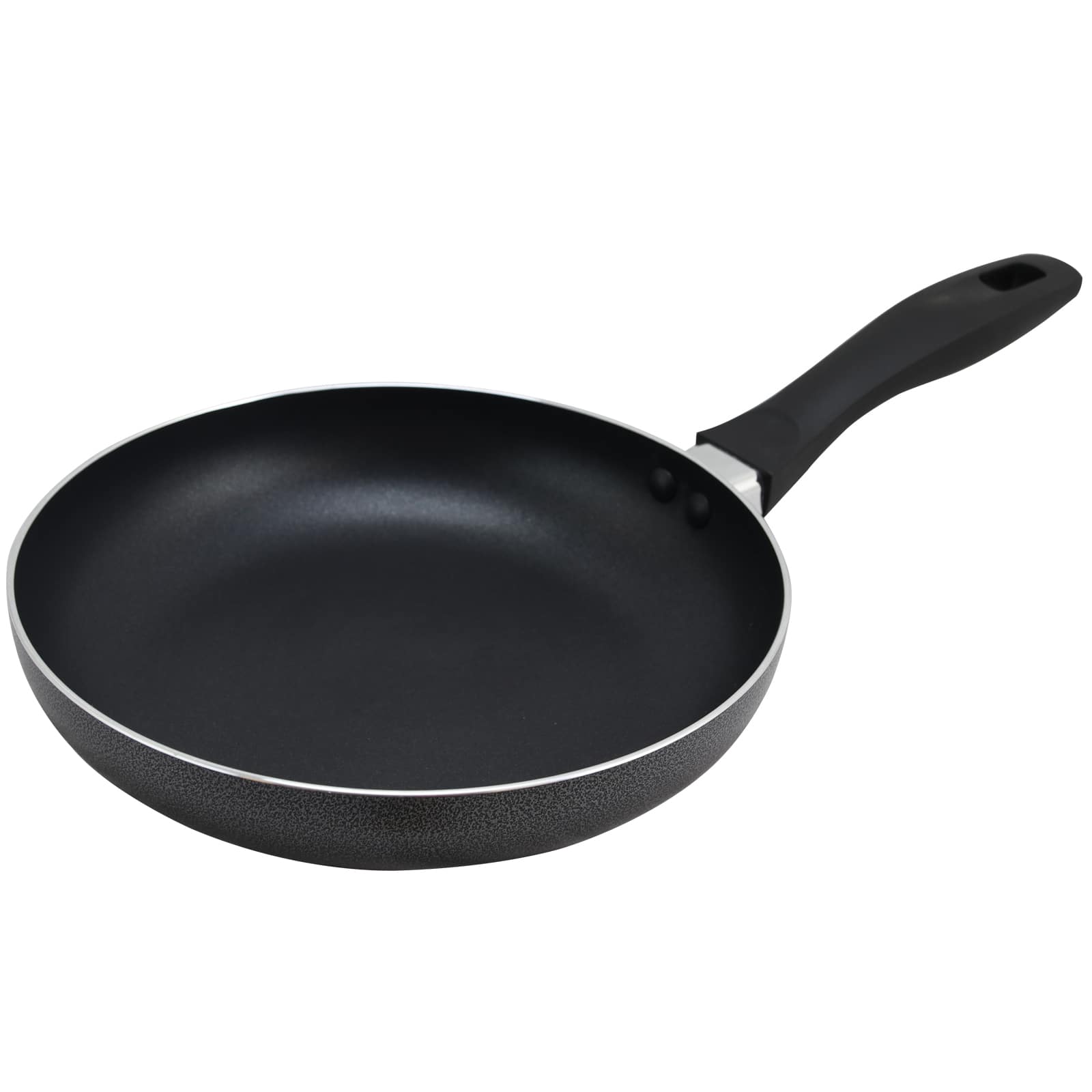 Oster Clairborne 9.5" Charcoal Gray Aluminum Hammer Tone Frying Pan