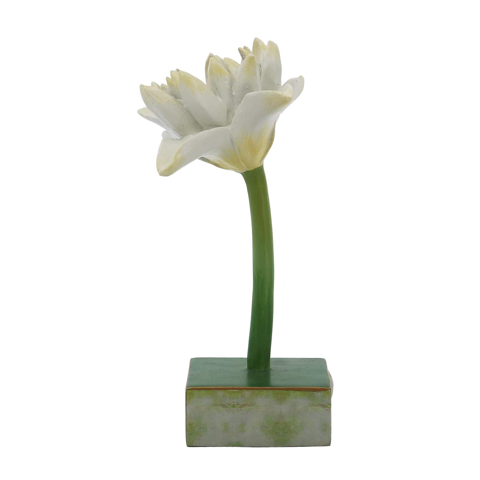 8&#x22; White Lotus Flower Tabletop Accent by Ashland&#xAE;