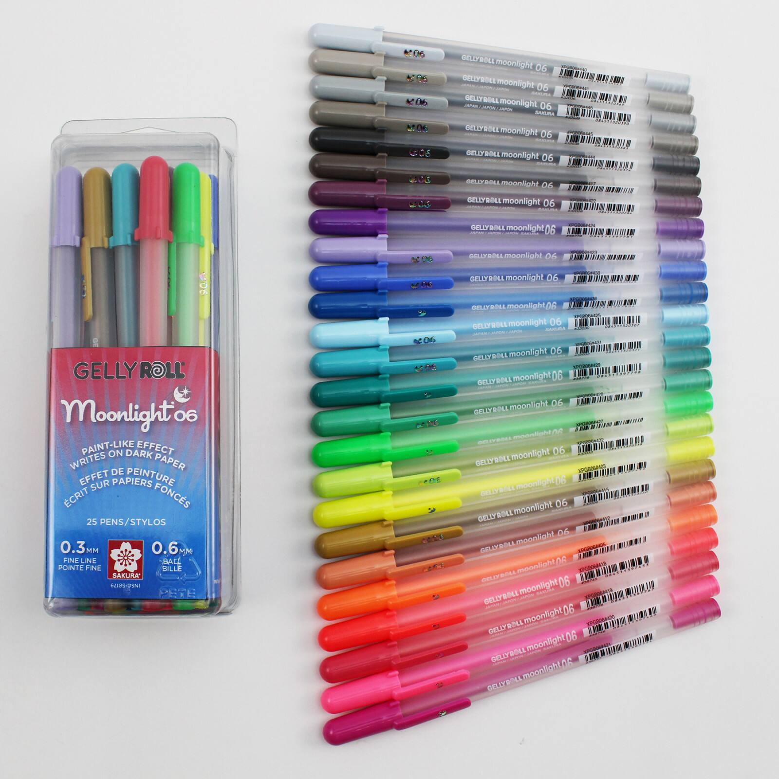 Gelly Roll&#xAE; Moonlight&#xAE; 06 Fine Point Gel Pen 25 Color Set