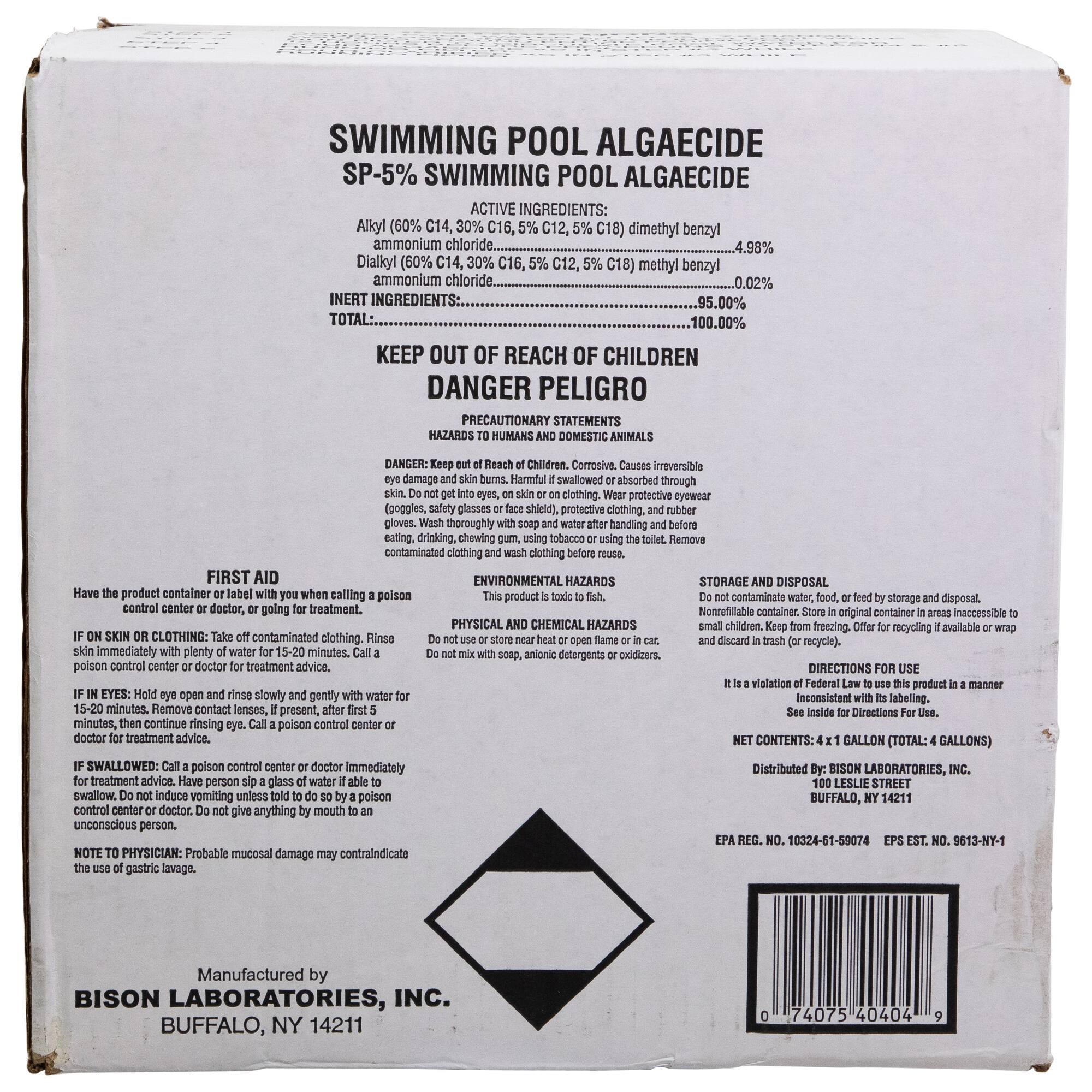 Pool Central 4 Piece Crystal-Aqua Swimming Pool Opening Kit