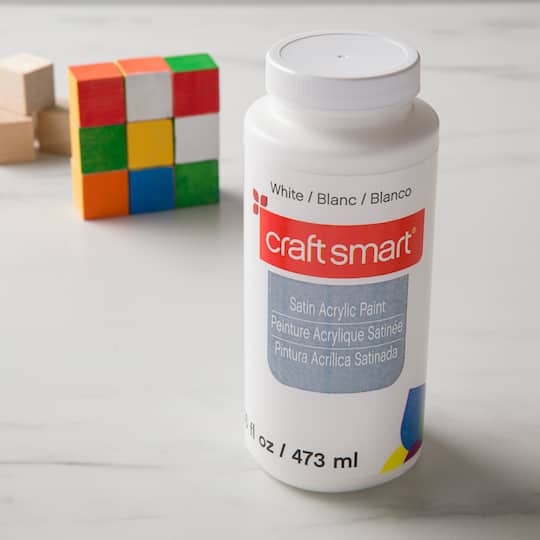 Satin Acrylic Paint By Craft Smart®, 16 Oz. | Michaels