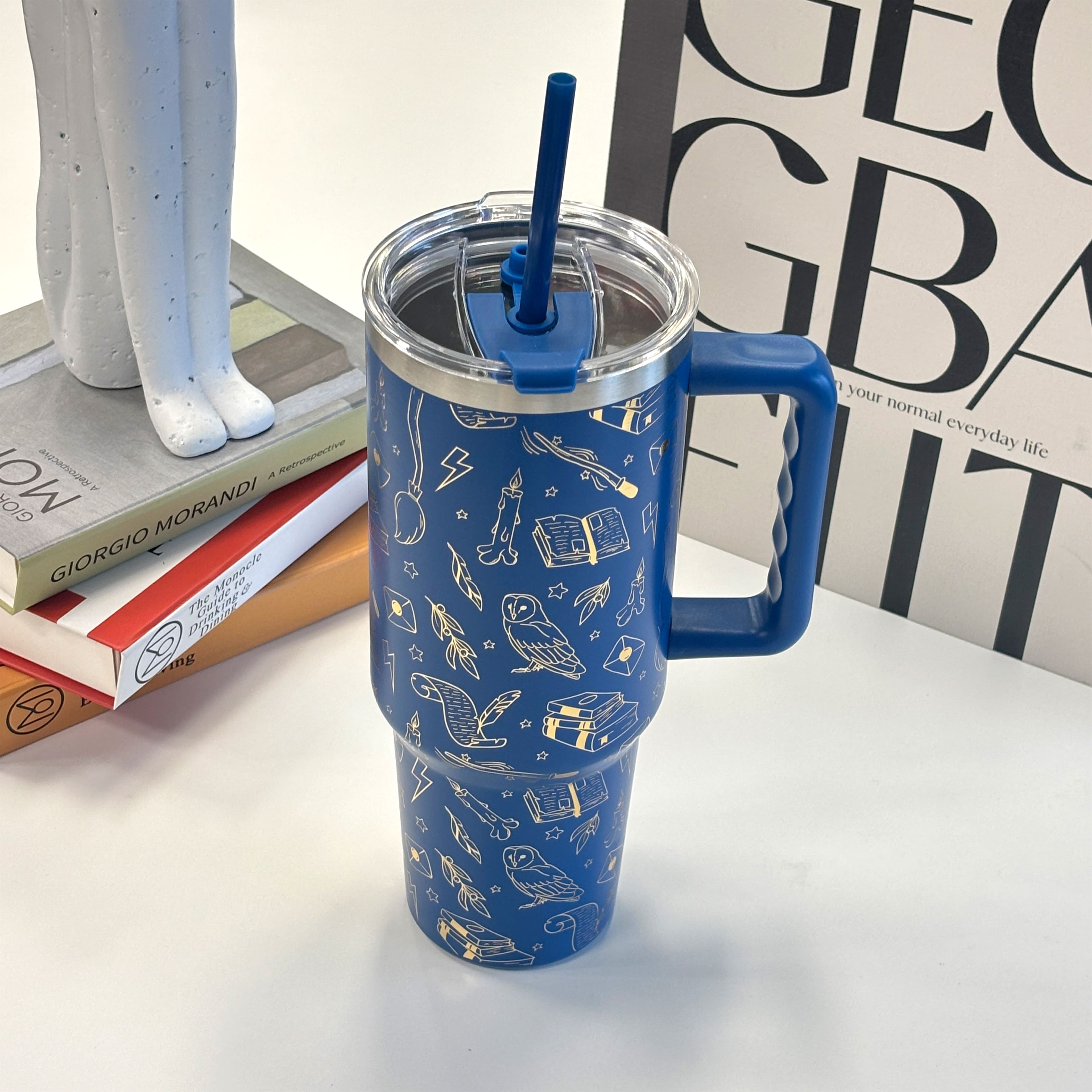 40oz. Navy Wizard Stainless Steel Insulated Tumbler by Ashland&#xAE;