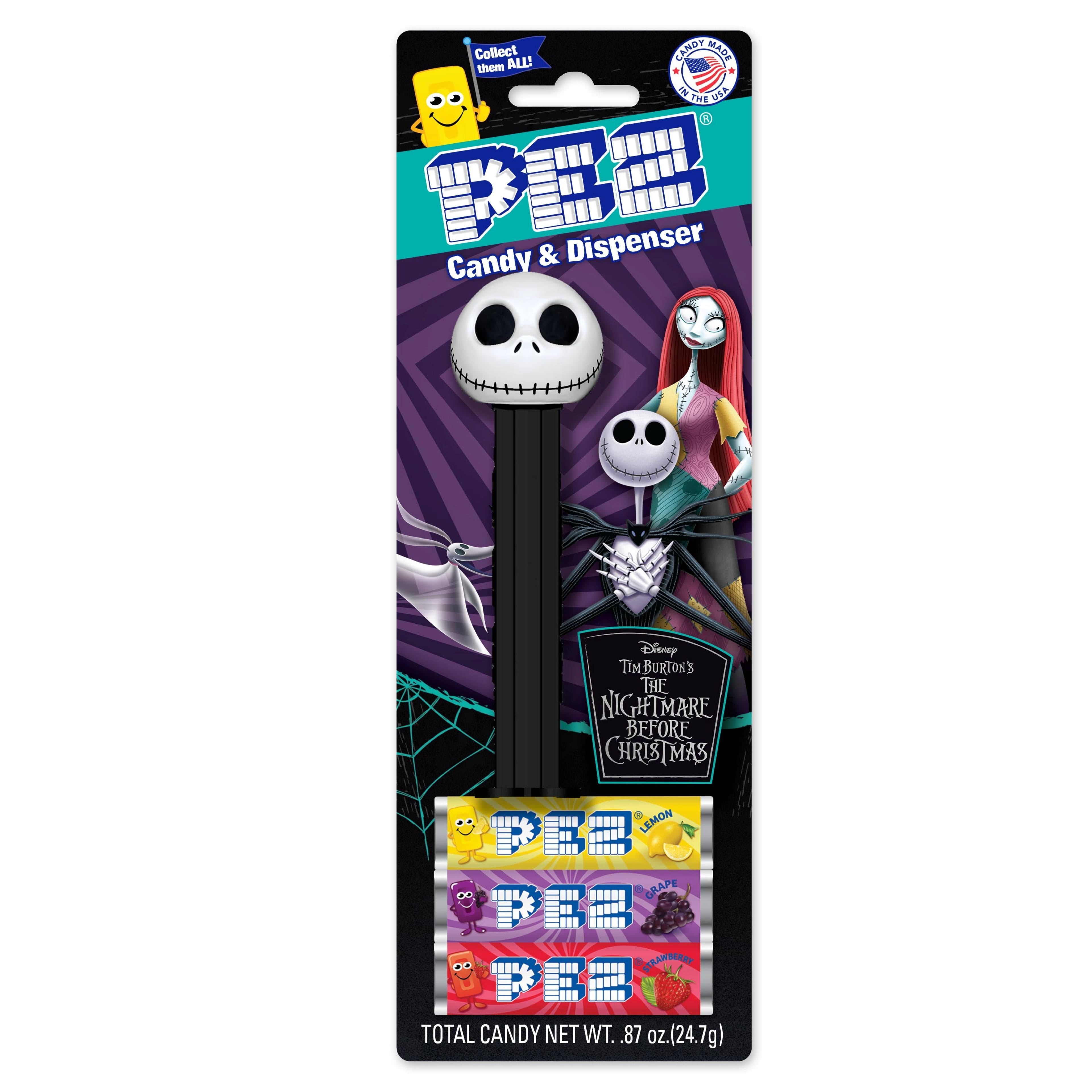 Assorted Pez&#xAE; Nightmare Before Christmas Candy &#x26; Dispenser, 1pc.