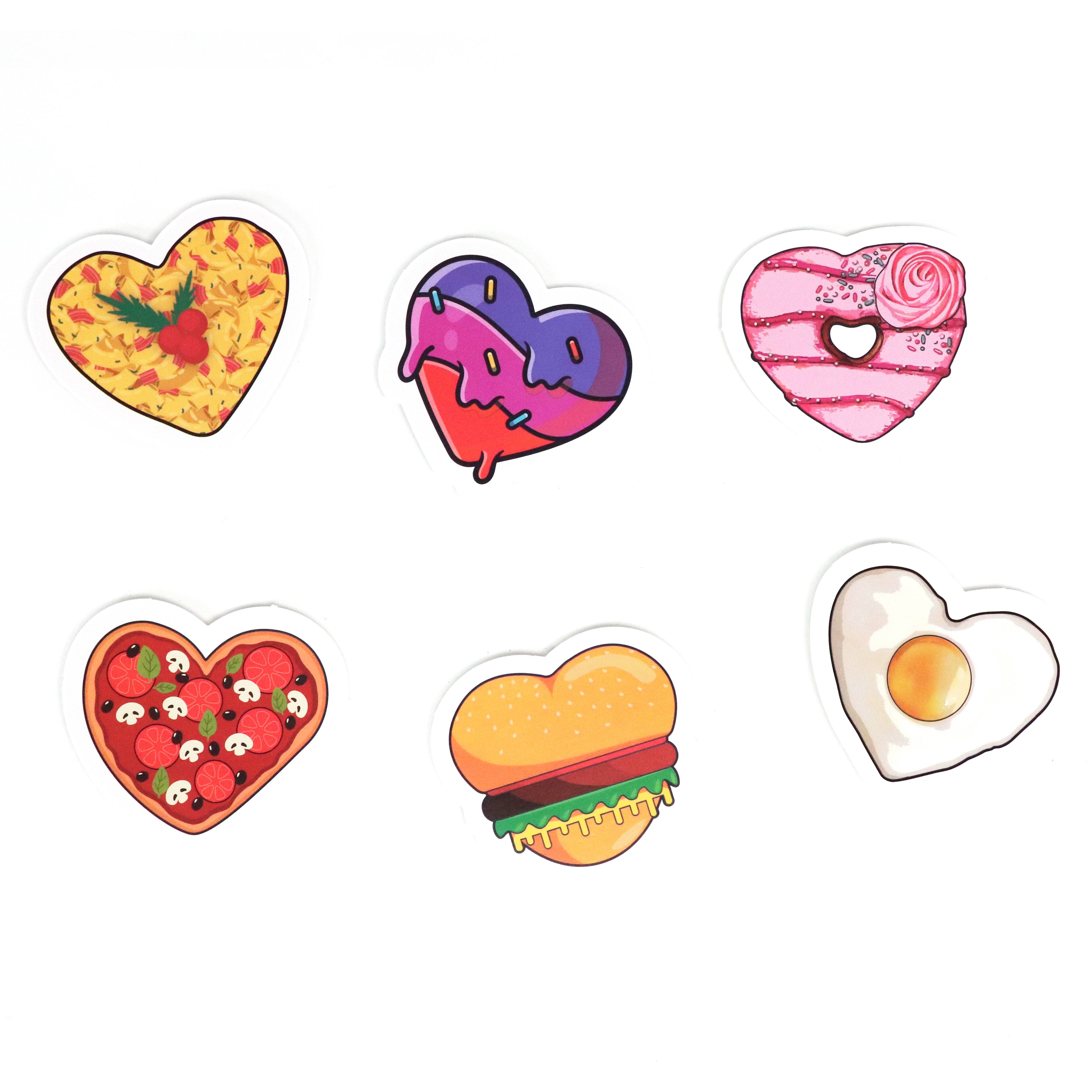 Heart Food Vinyl Die Cut Stickers by Recollections&#x2122;