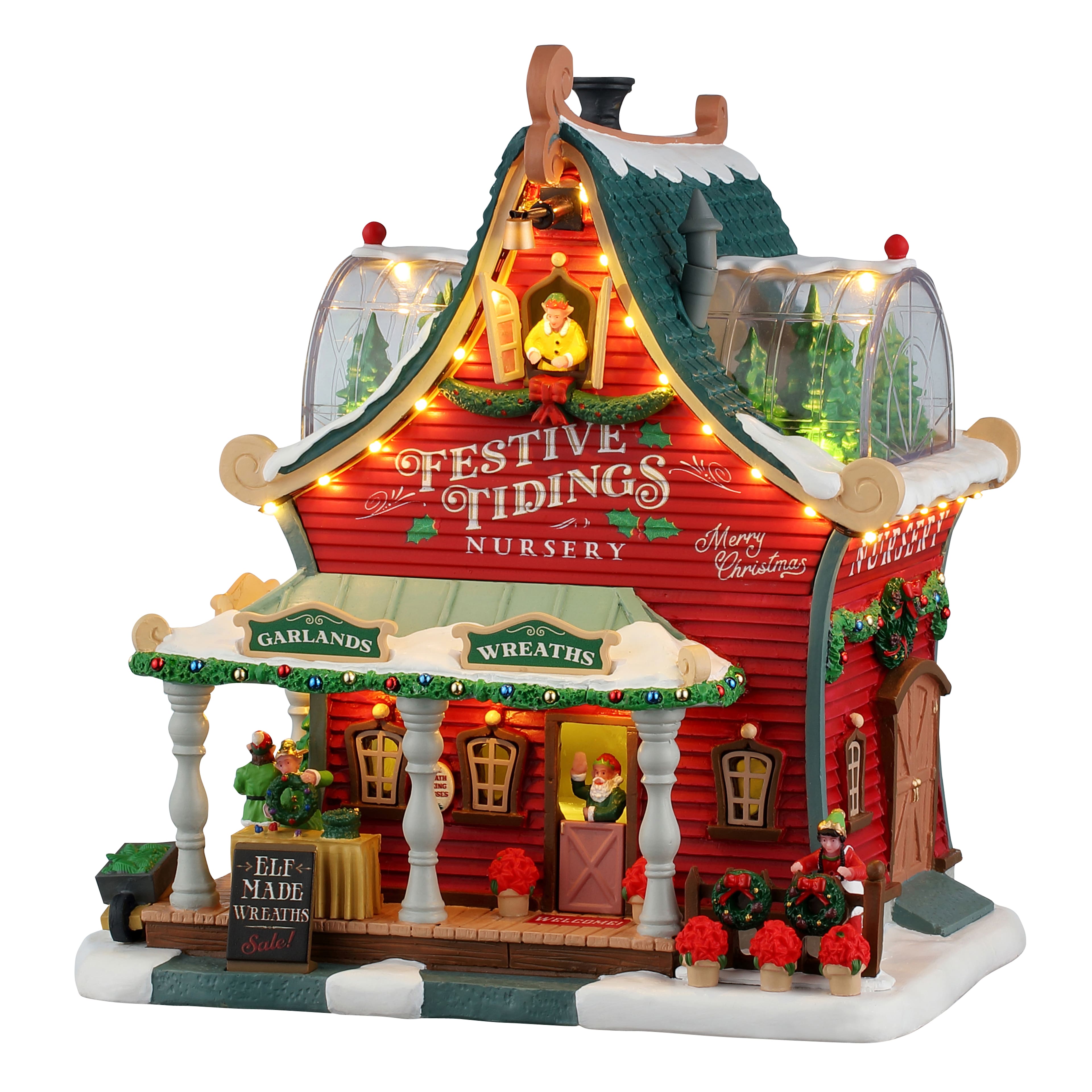 Lemax&#xAE; Santa&#x27;s Wonderland Festive Tidings Nursery