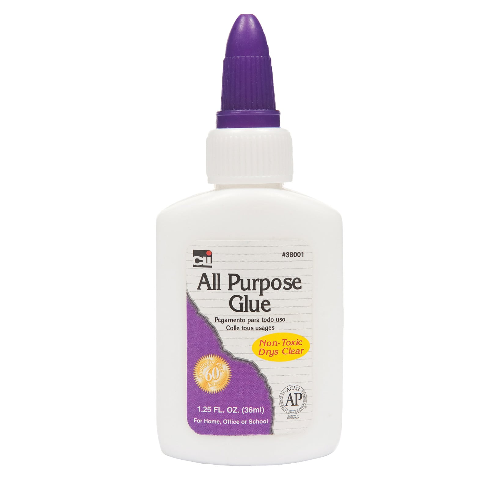 Charles Leonard 1.25oz. All Purpose Glue, 24ct.