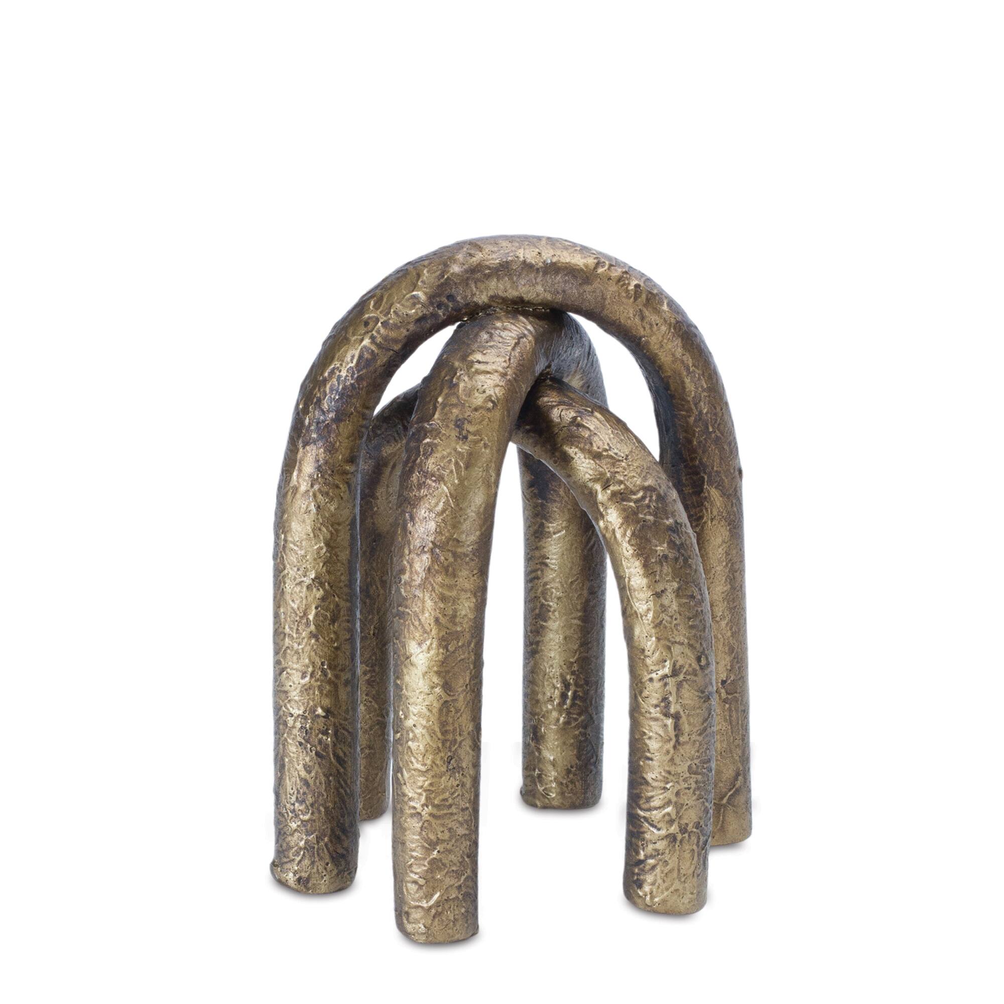Modern Metal Arches Sculptures Set