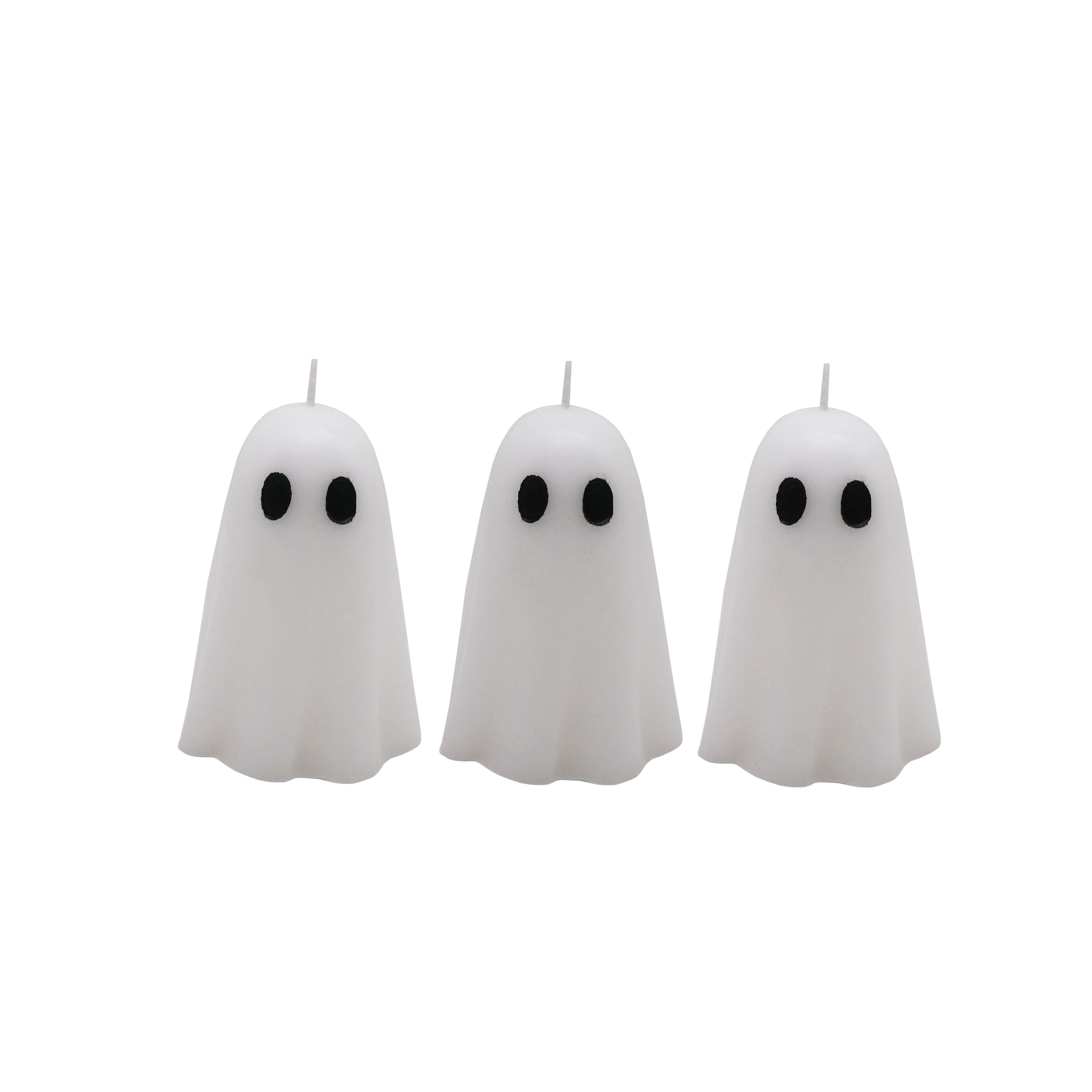 3&#x22; Unscented Ghost Candles, 3ct. by Ashland&#xAE;
