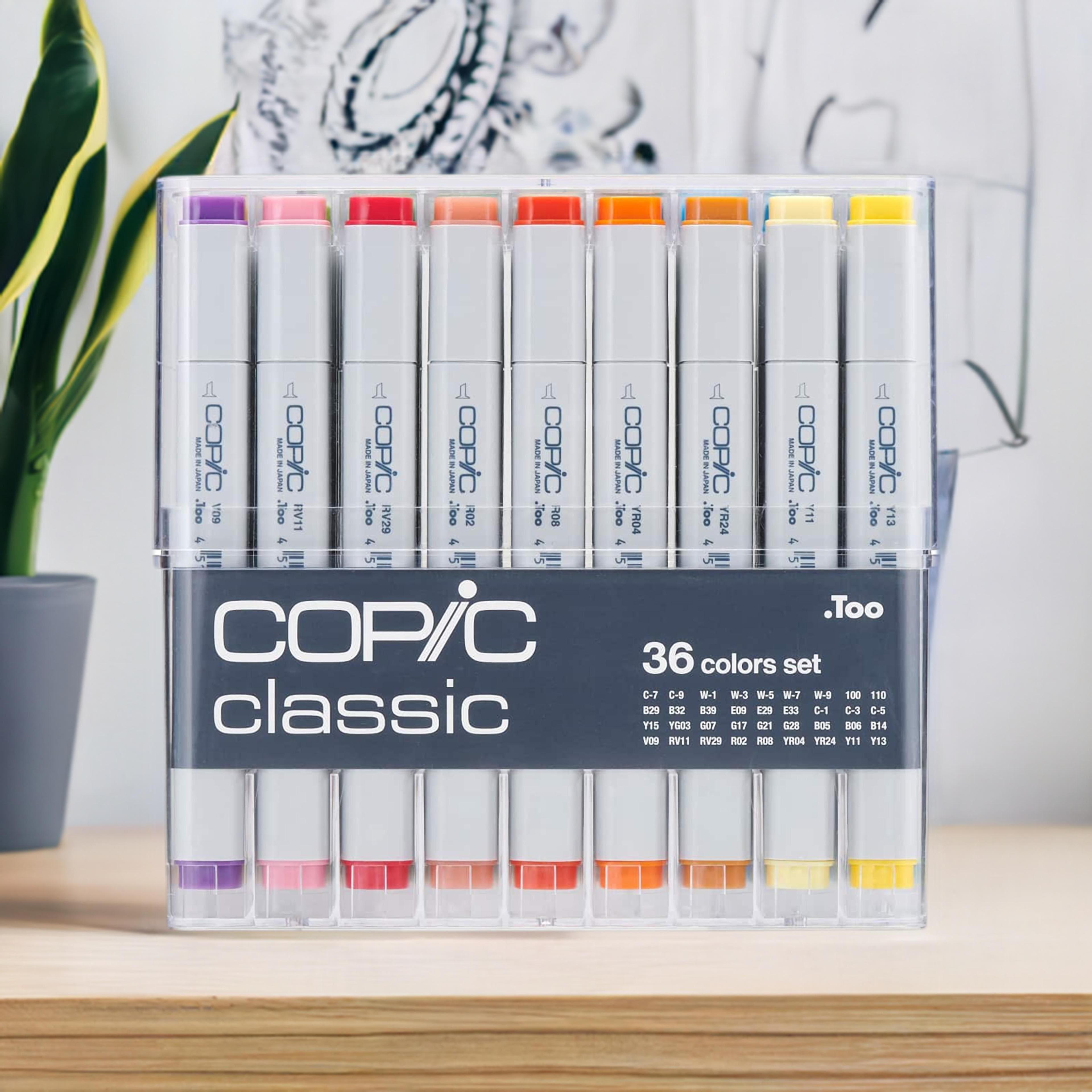 Copic&#xAE; Classic 36 Color Marker Set