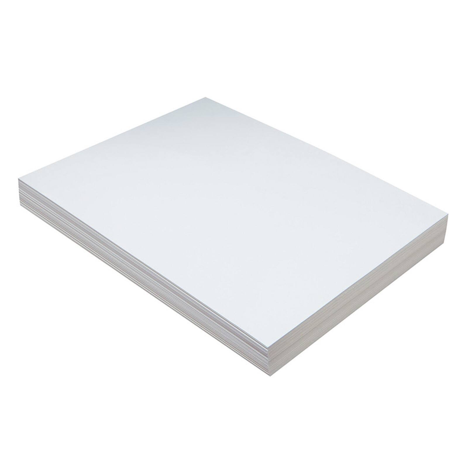 Pacon&#xAE; 9&#x22; x 12&#x22; White Heavyweight Tagboard, 2 Packs of 100