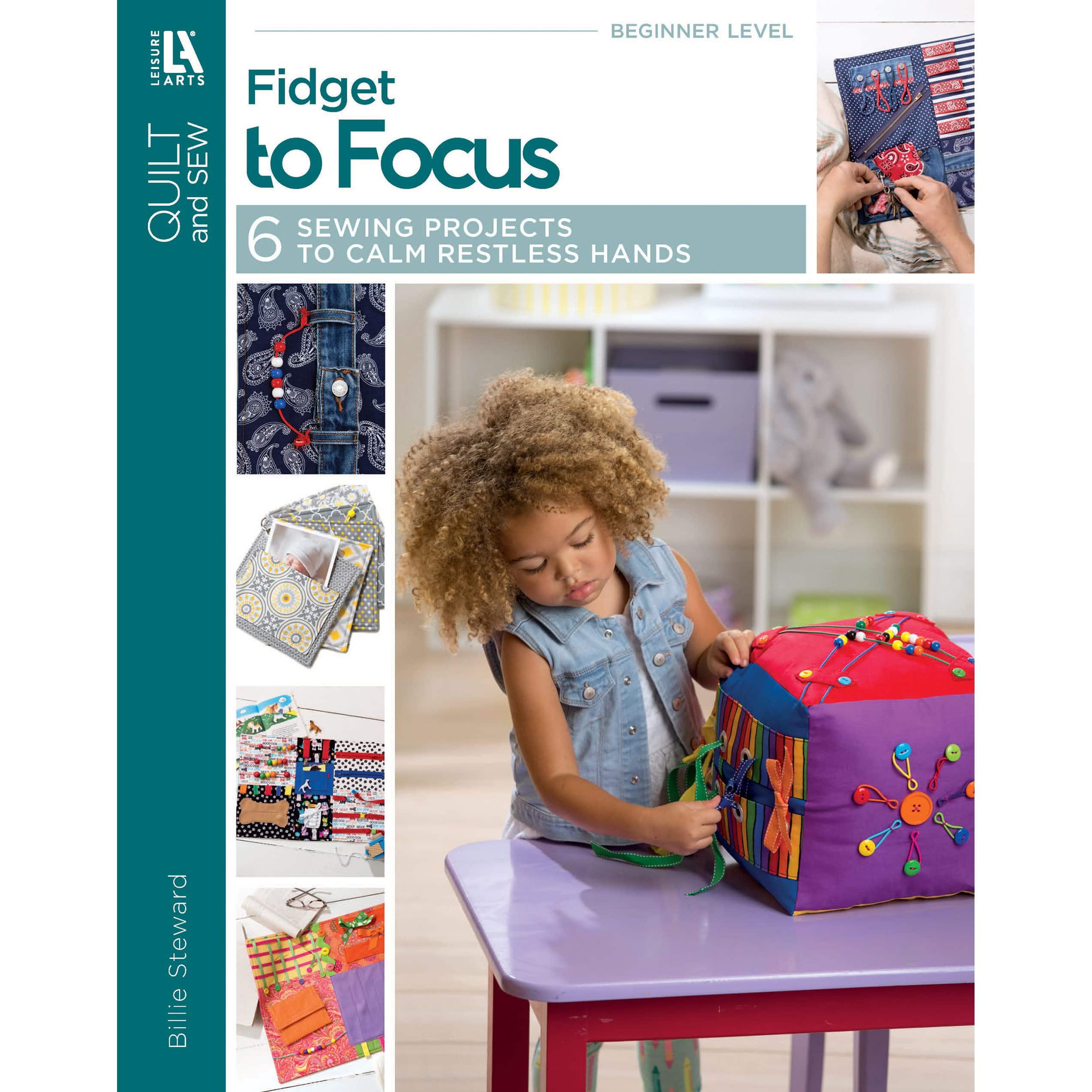 Leisure Arts® Fidget to Focus Book