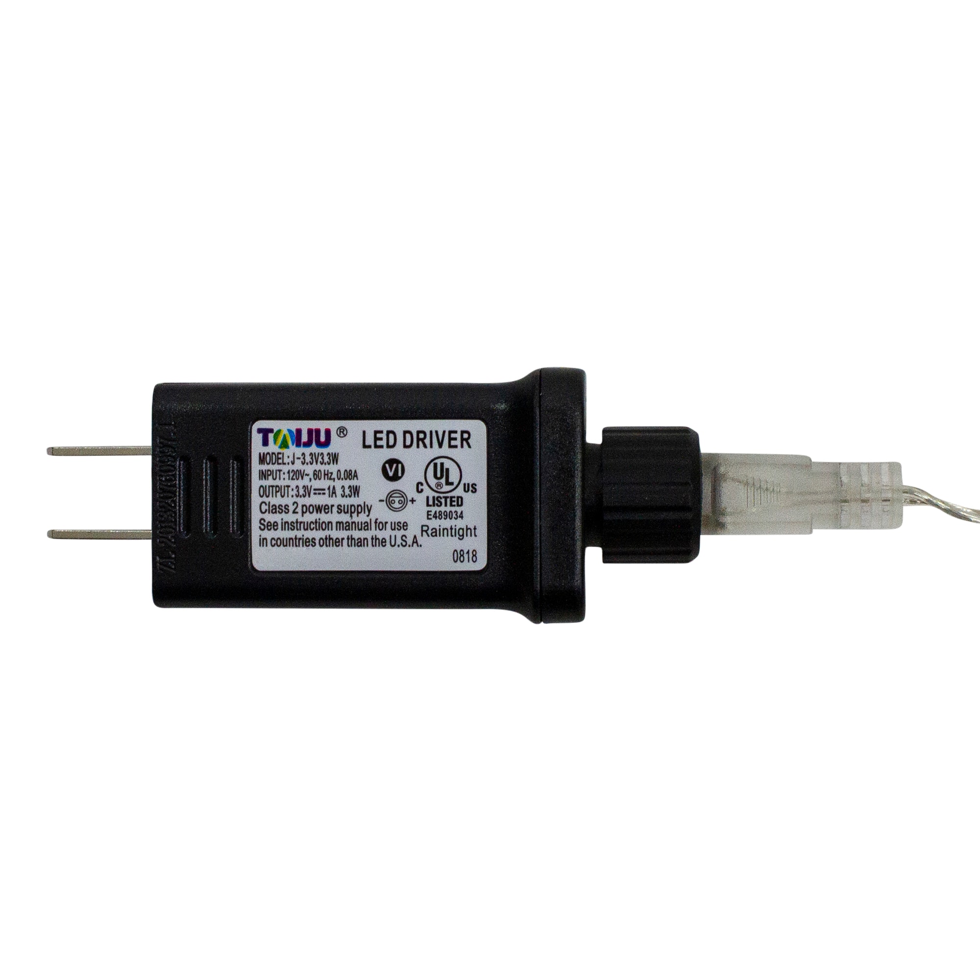 4ft. Holographic Lighted Waving Santa Claus Christmas Yard Art Decoration