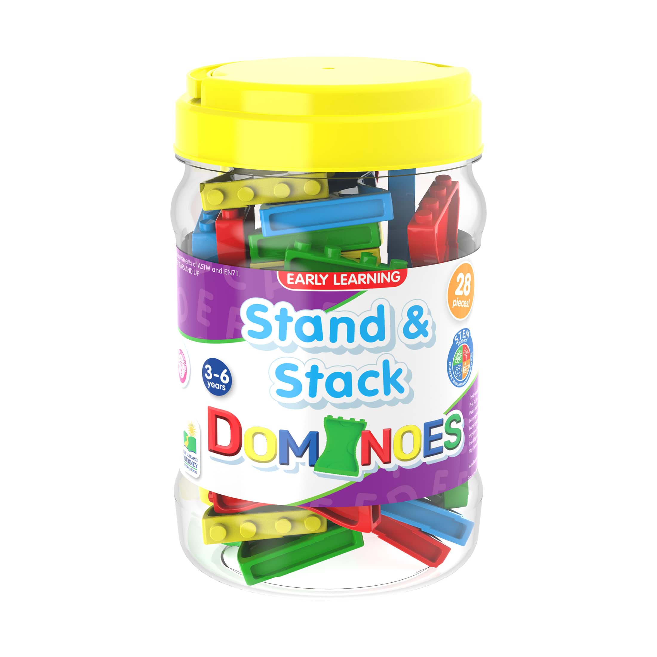 Early Learning - Stand &#x26; Stack Dominoes