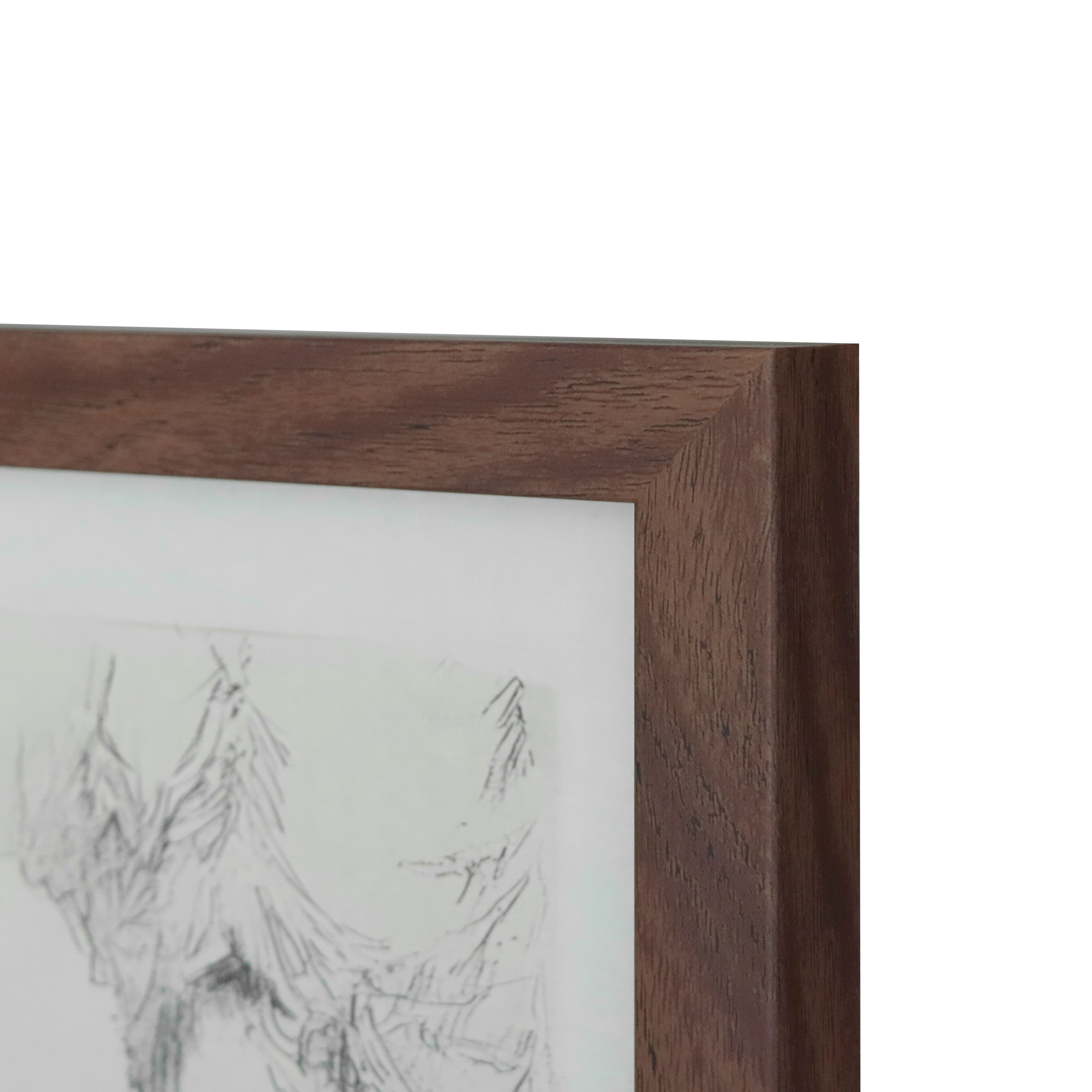 Black &#x26; White Santa Wall Art by Ashland&#xAE;