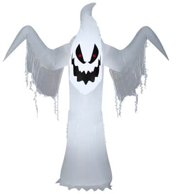 5ft. Airblown® Inflatable Ghost with Gauze | Michaels