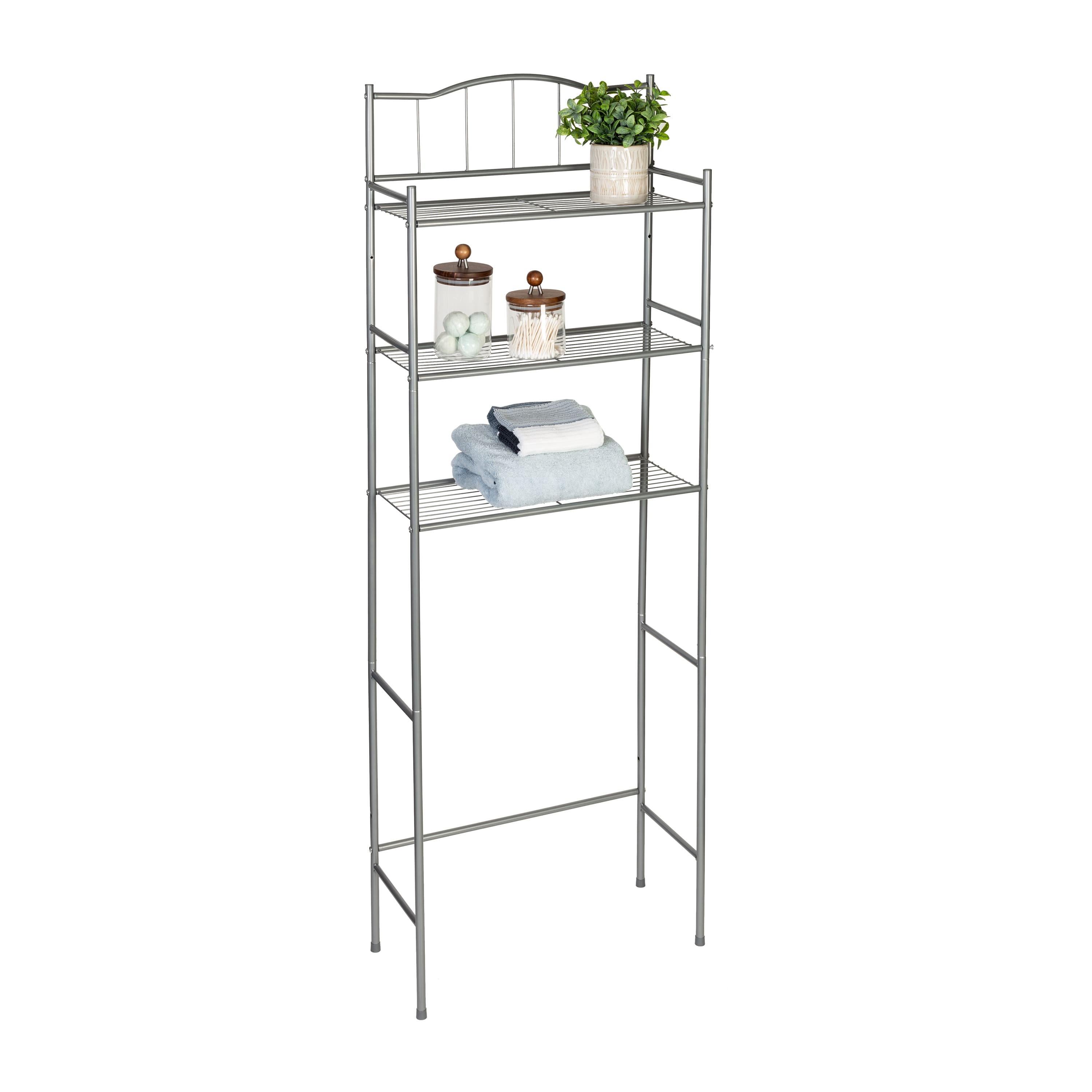 3-Tier Towel Rack Gray - Honey Can Do