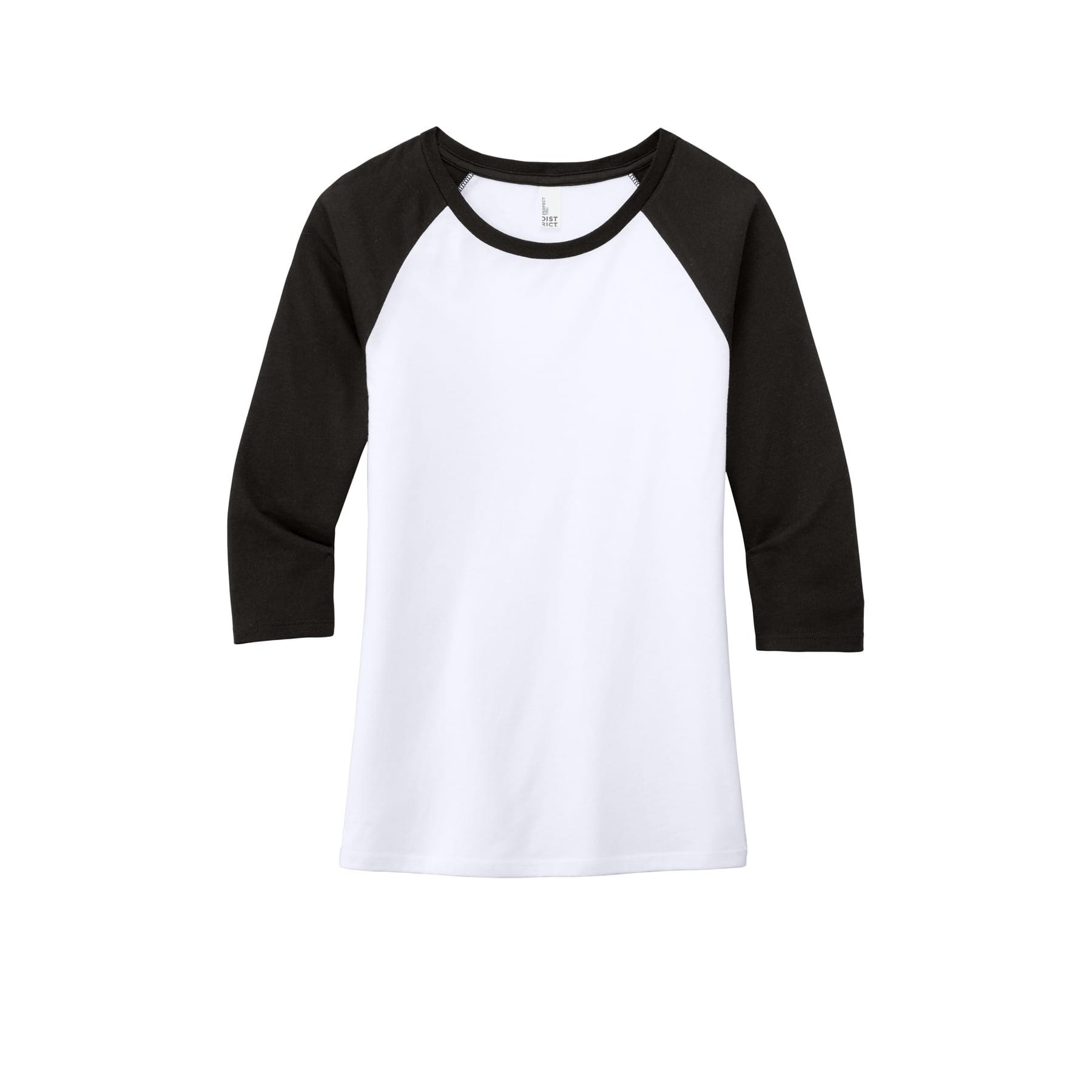 District&#xAE; Women&#x27;s Perfect Tri&#xAE; 3/4-Sleeve Raglan Adult T-Shirt