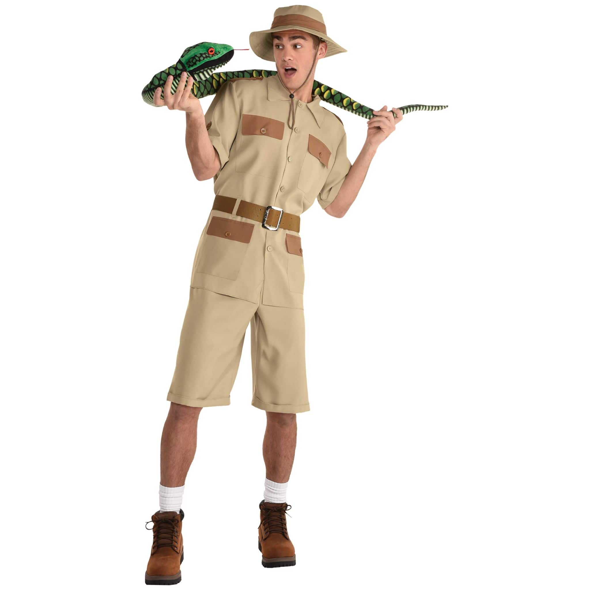 Tan Safari Guide Adult Costume