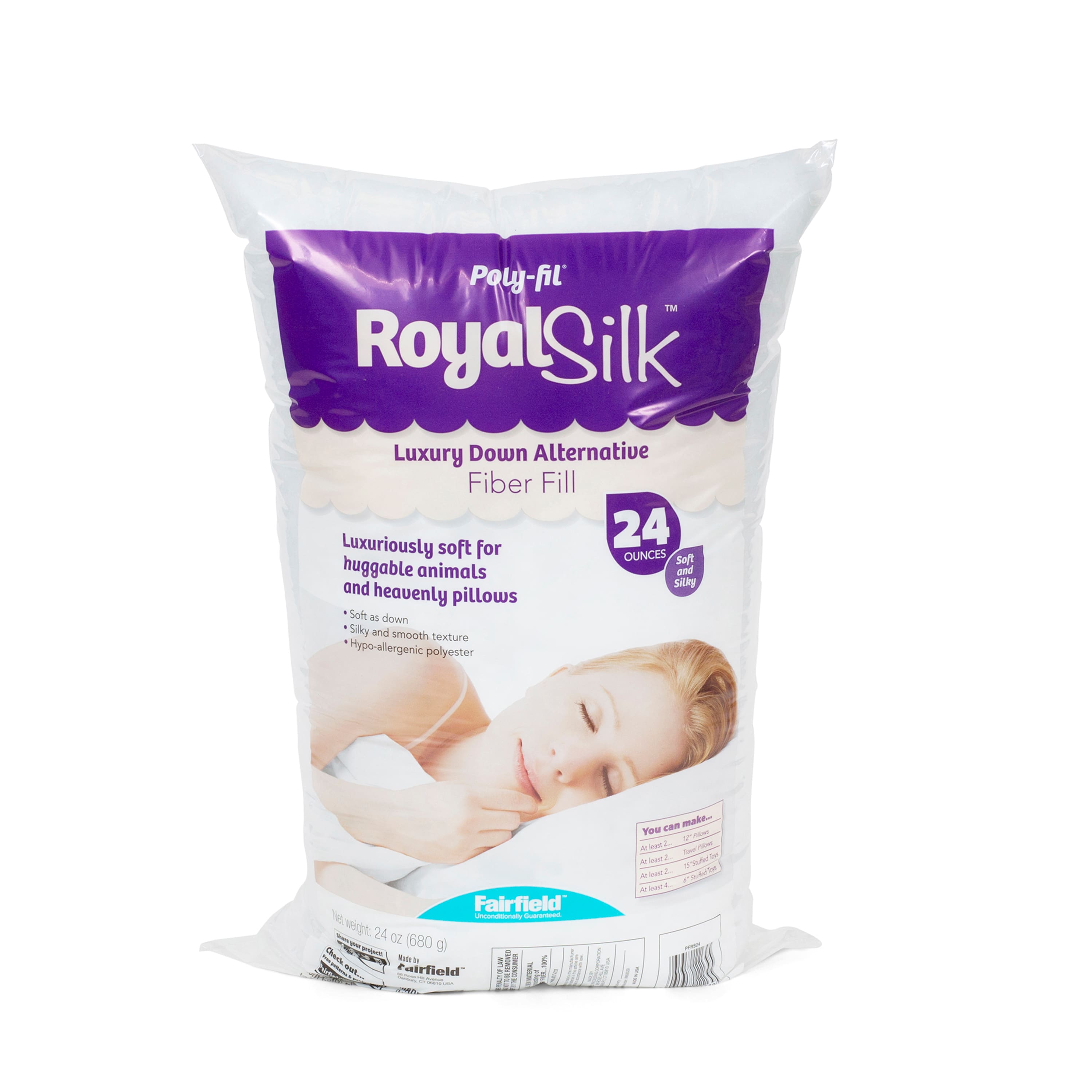 royal silk poly fill