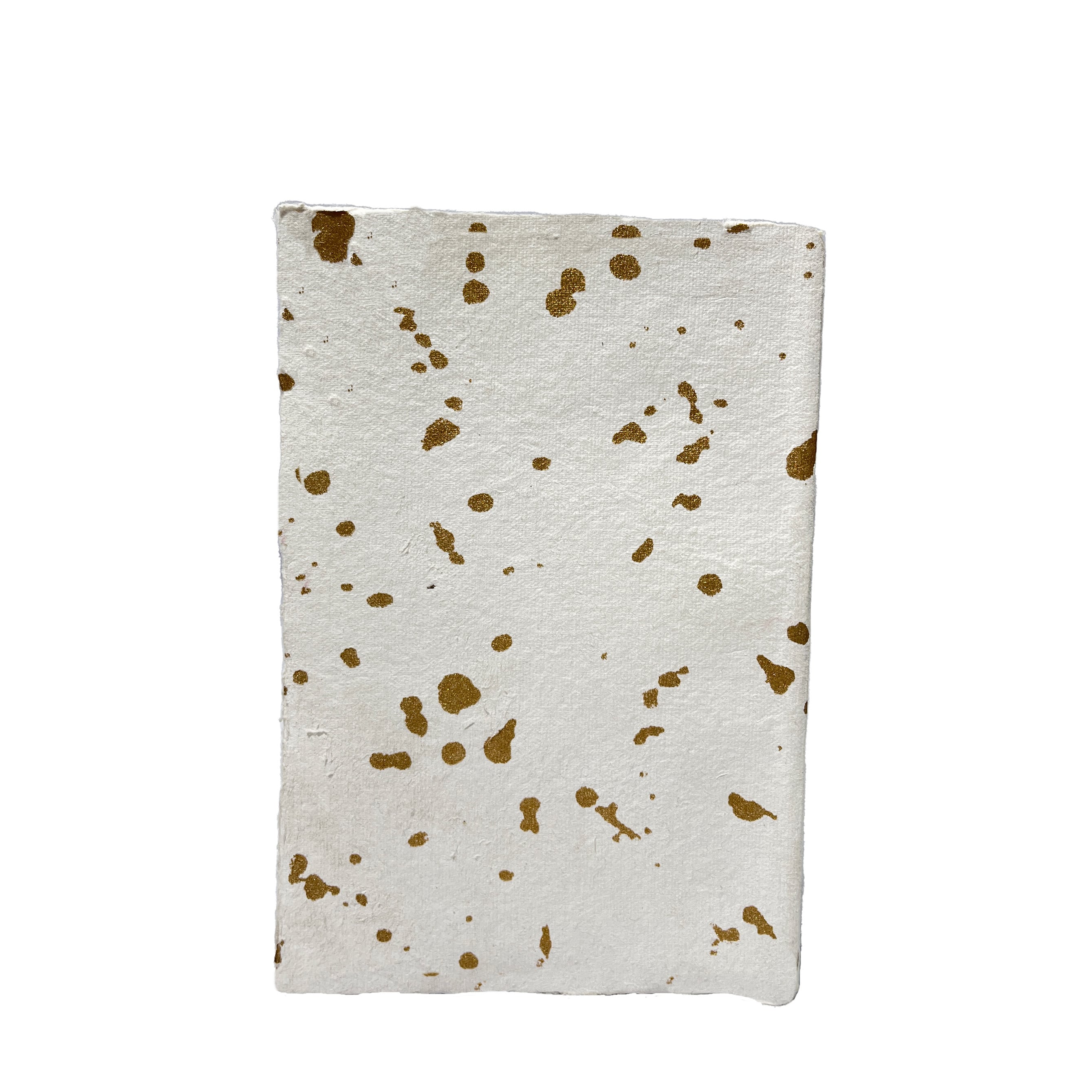 Lama Li Liasse Speckled Gold Soft-Cover Handmade Book