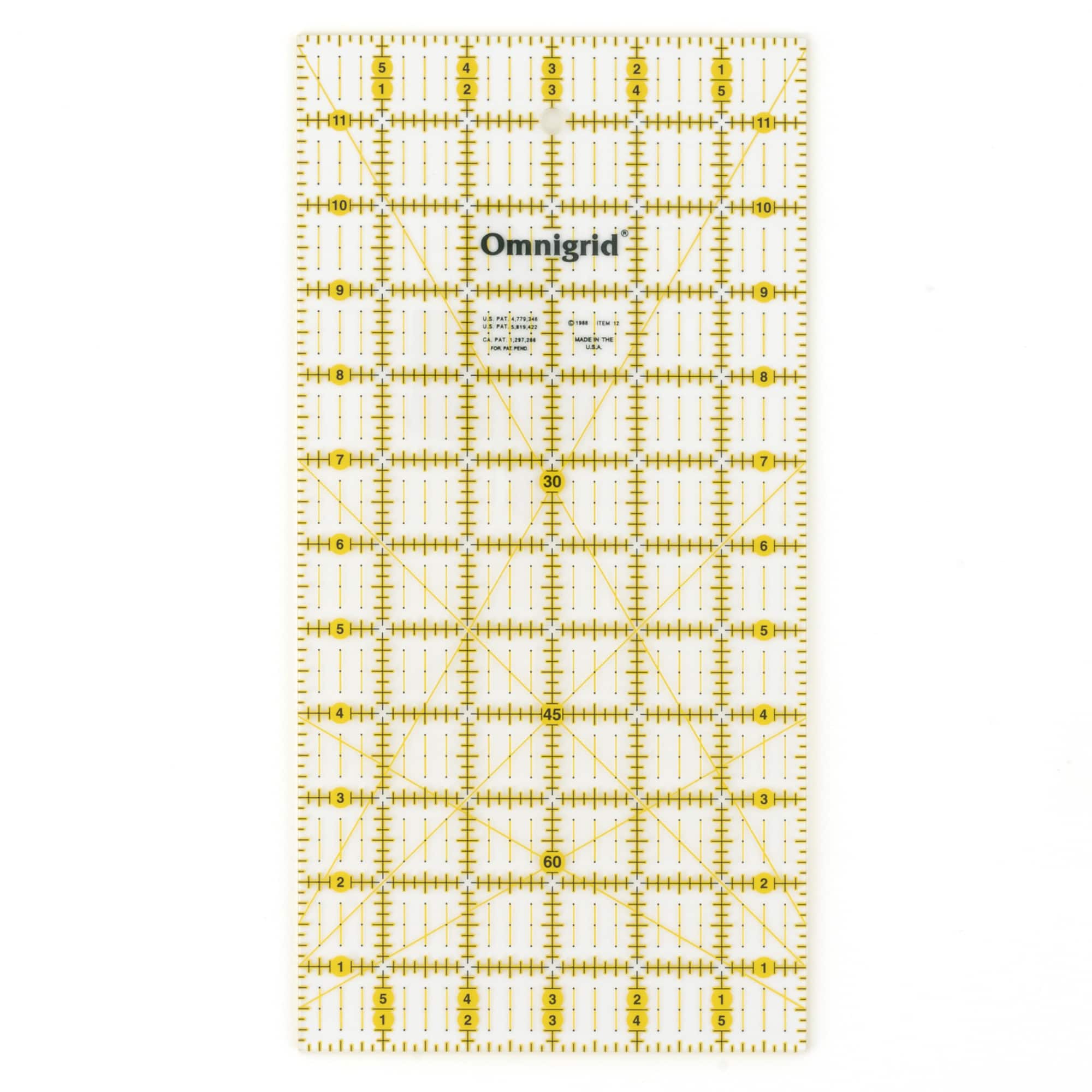 Omnigrid® 6 x 12 Rectangle Quilting & Sewing Ruler
