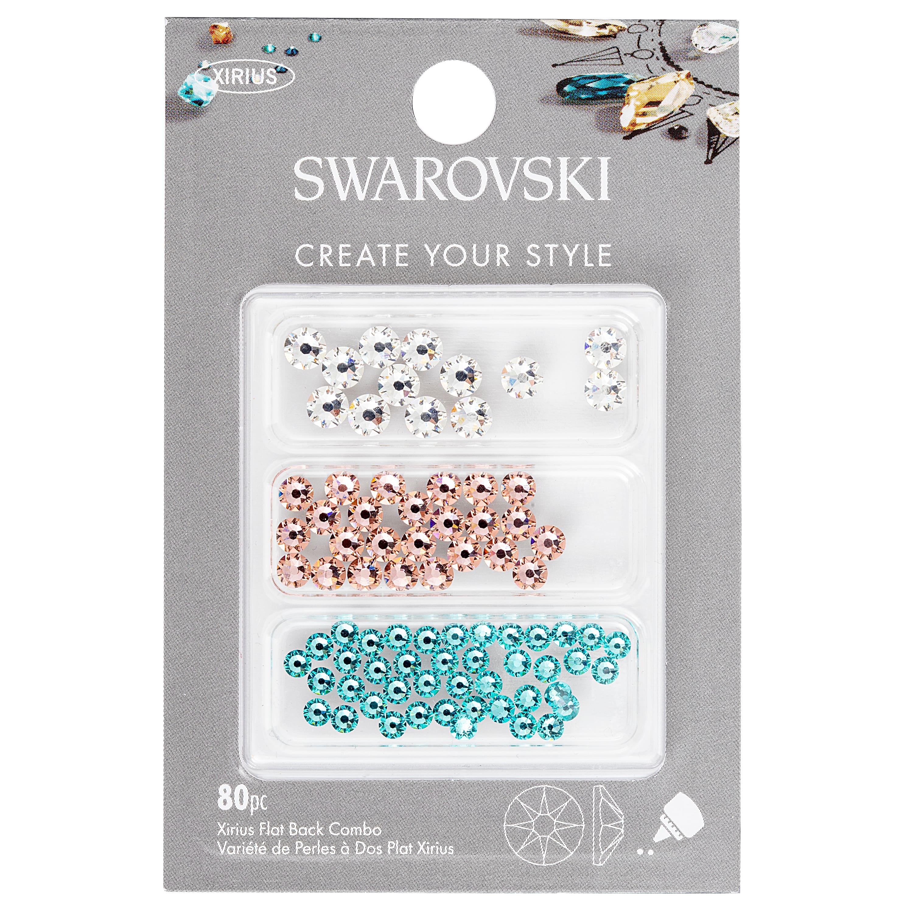 swarovski crystals flat back michaels