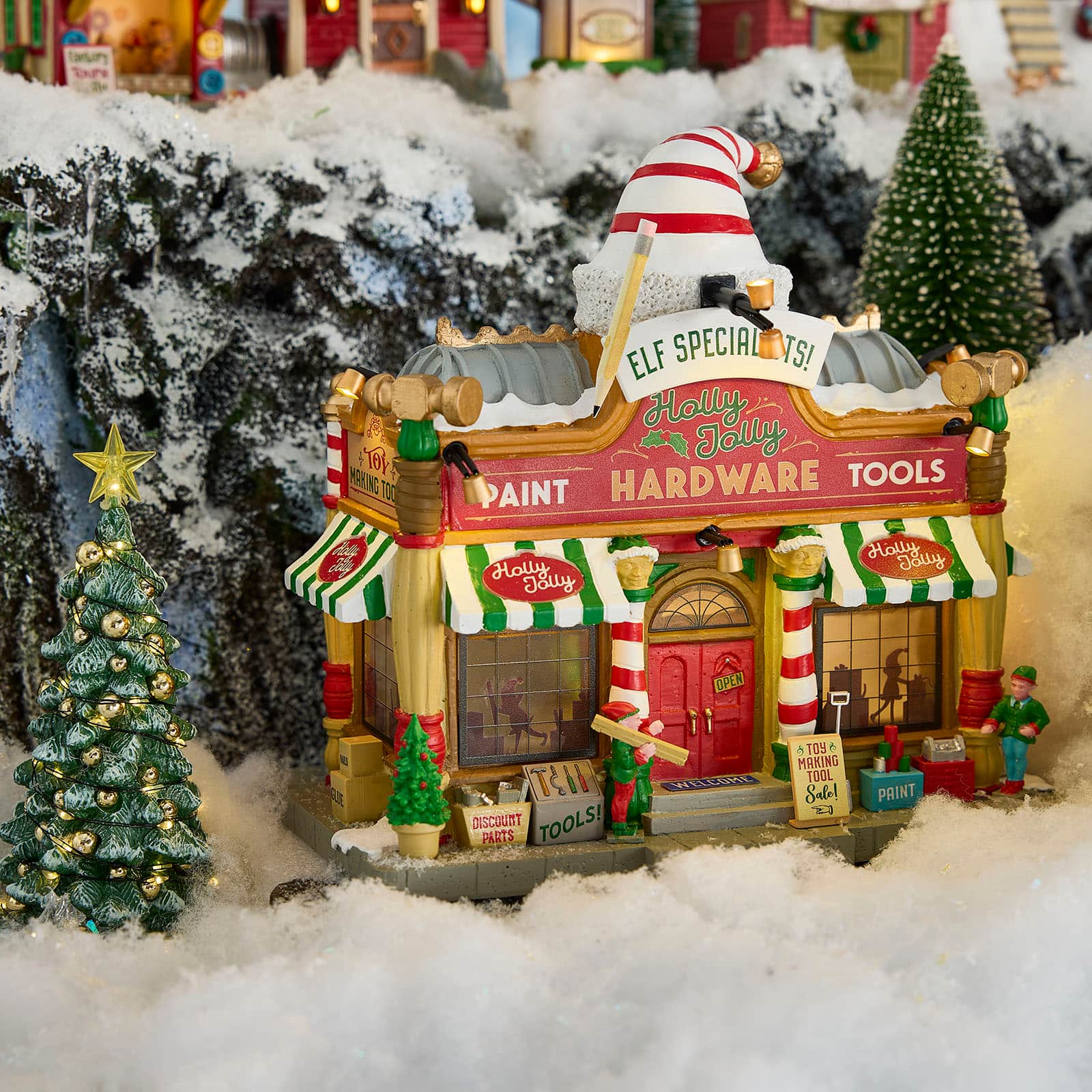 Lemax&#xAE; Santa&#x27;s Wonderland Holly Jolly Hardware