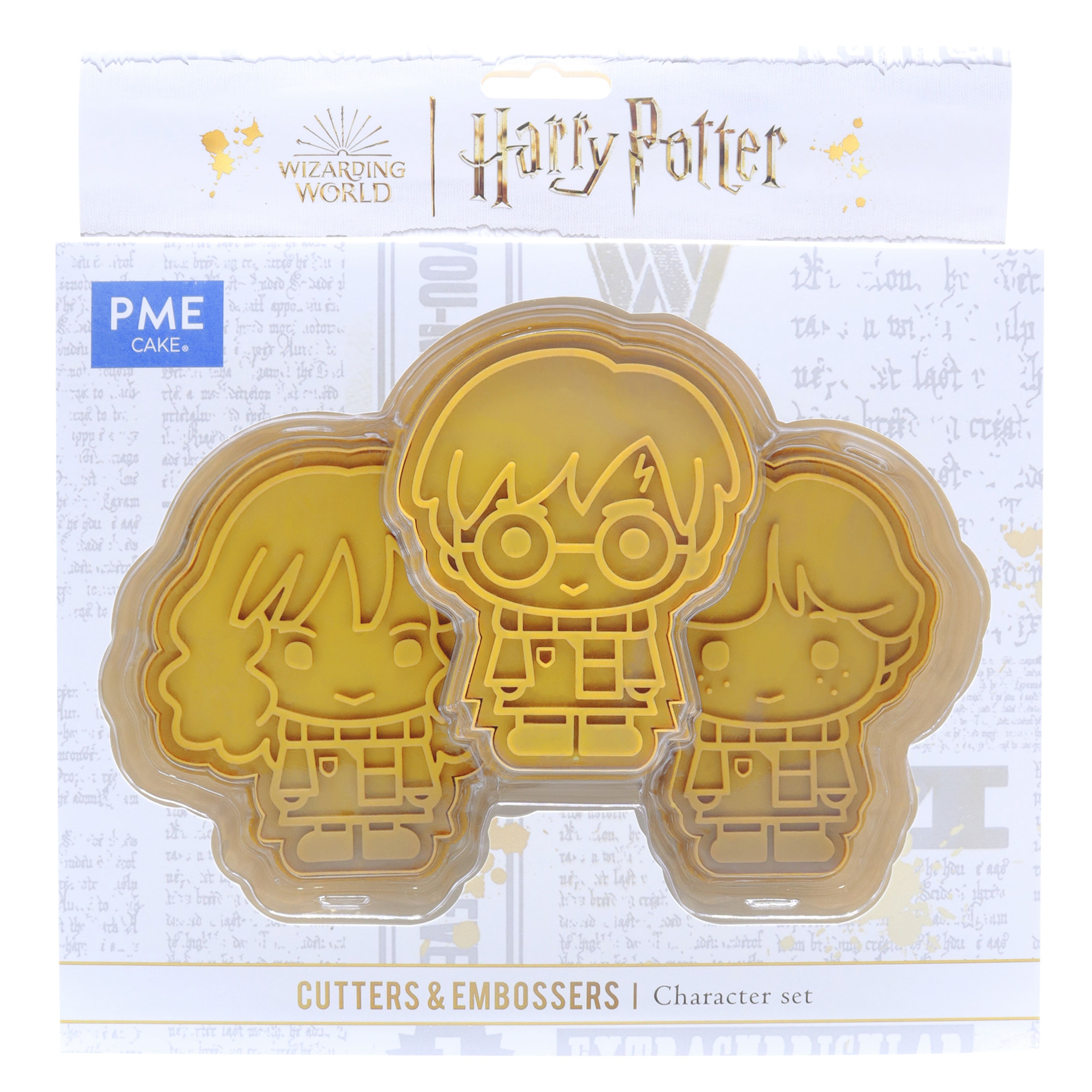 PME Cake&#xAE; Harry Potter&#x2122; Characters Cutters &#x26; Embossers, 3ct.