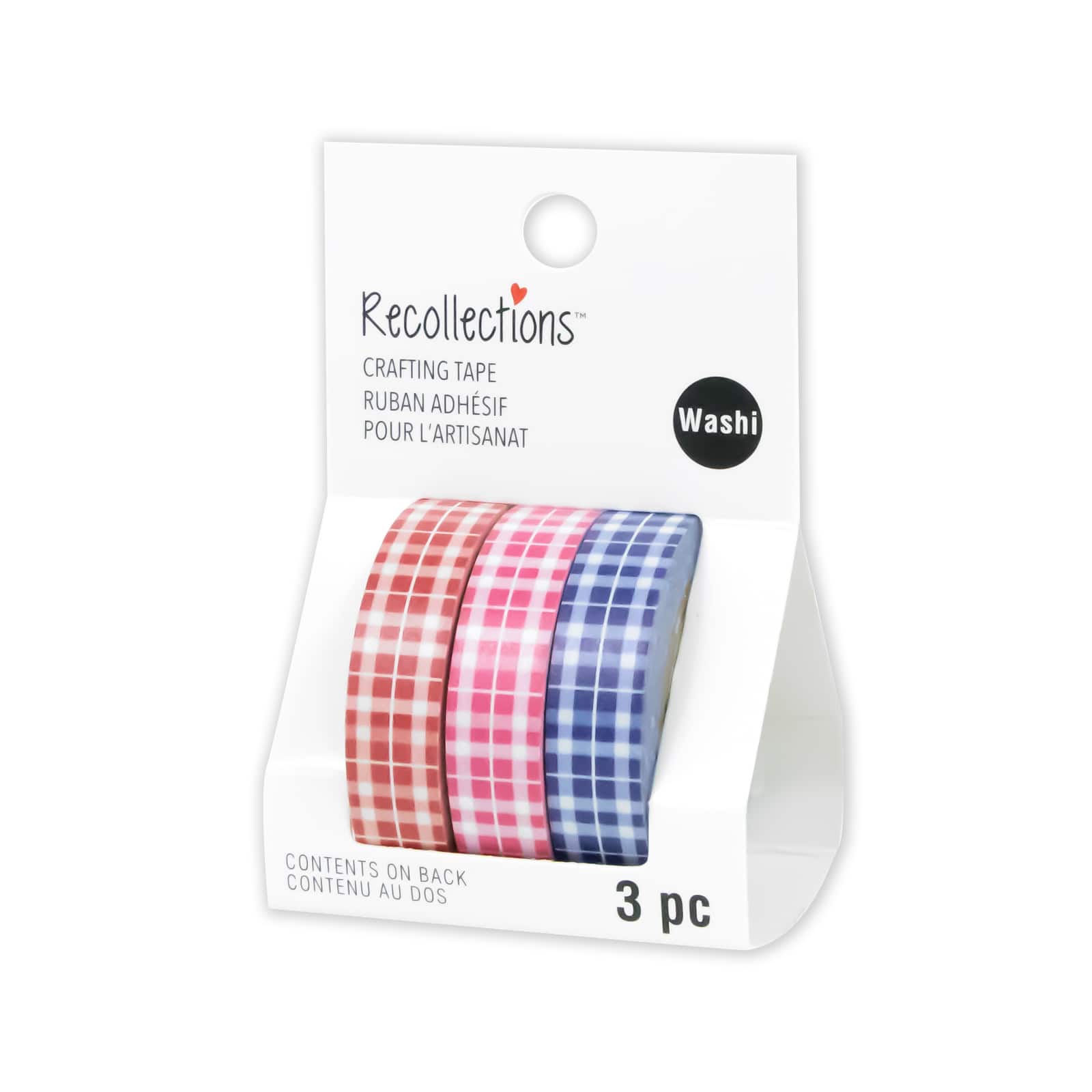 12 Pack: Plaids Crafting Washi Tape Set by Recollections™