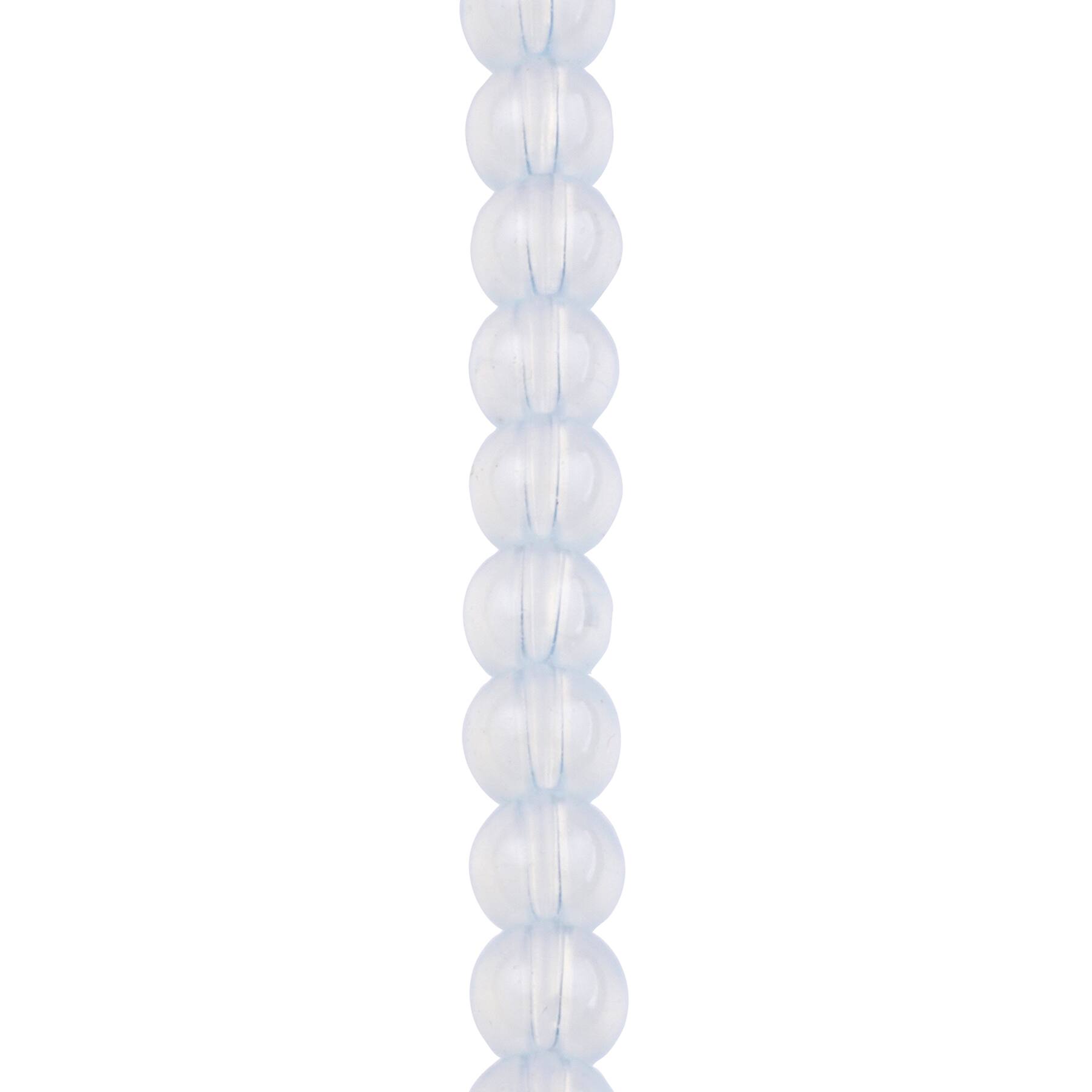 12 Pack: Glass Opal Round Beads by Bead Landing™