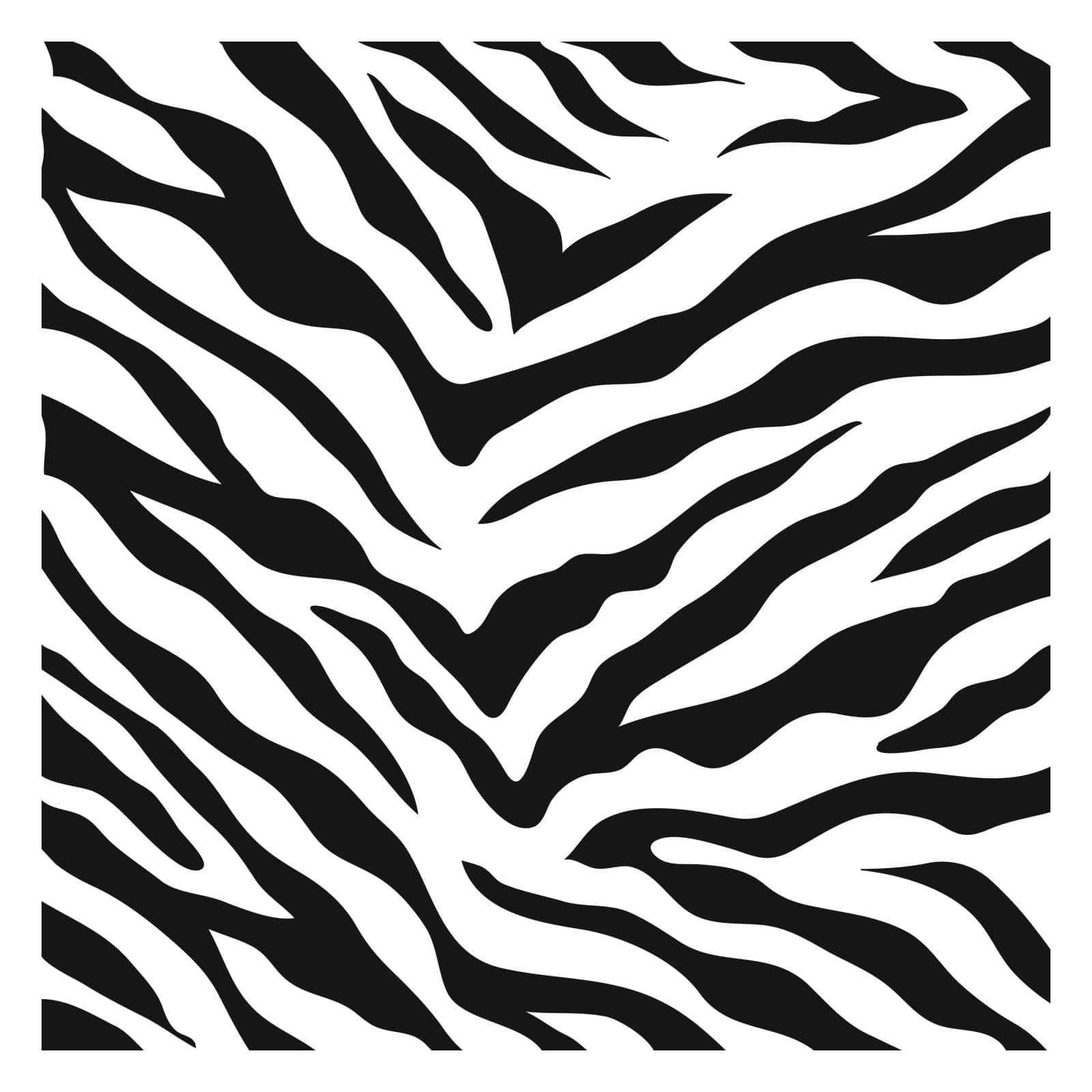 The Crafter's Workshop Zebra Print Stencil, 6 x 6