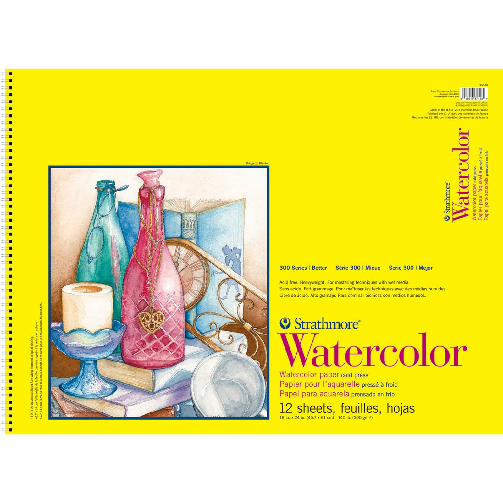 Strathmore® 300 Series Watercolor Paper Pad