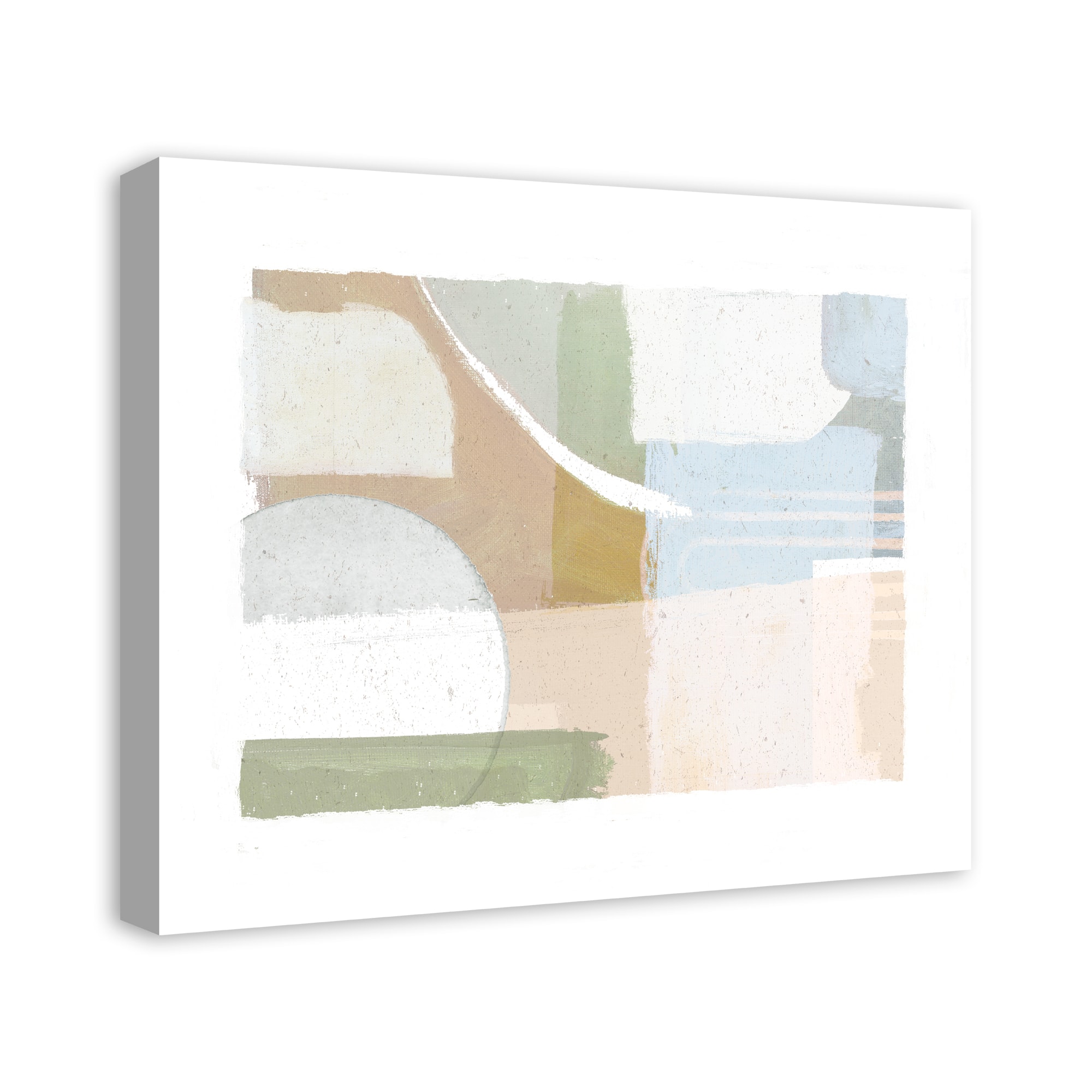 Pastel Modern Abstract 24" x 20" Canvas Wall Art