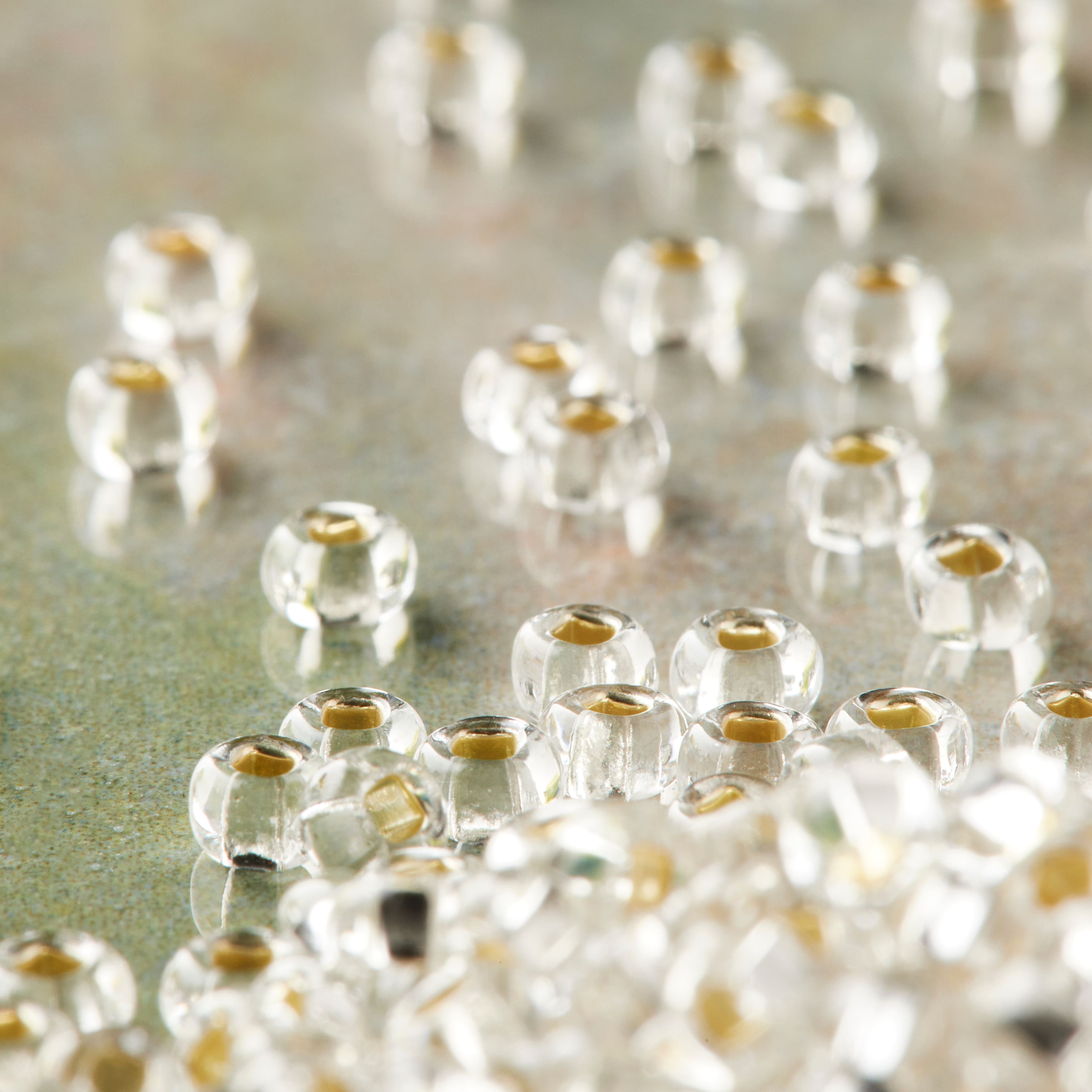 John Bead Czech Glass Bugle Beads in Silver Lined Emerald | 6.5 | Michaels